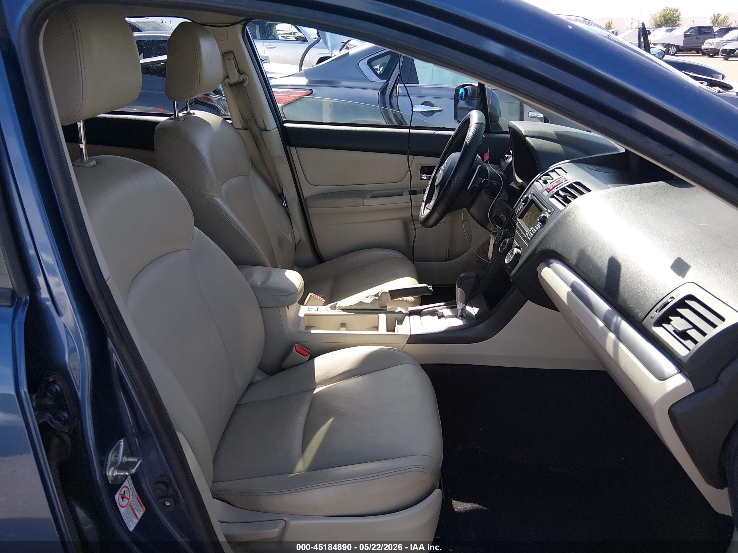 2013 Subaru Xv Crosstrek 2.0i Limited Dark Blue vin: JF2GPAGC6D2898275