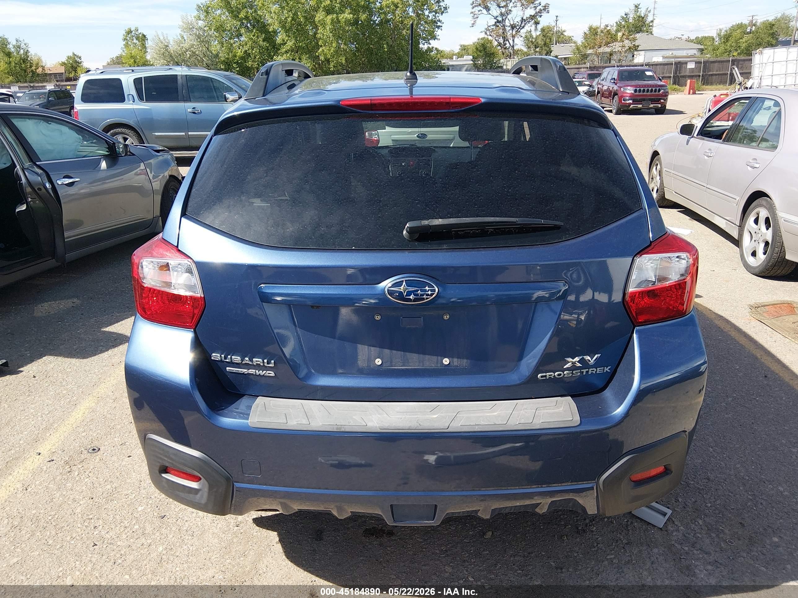 2013 Subaru Xv Crosstrek 2.0i Limited Dark Blue vin: JF2GPAGC6D2898275