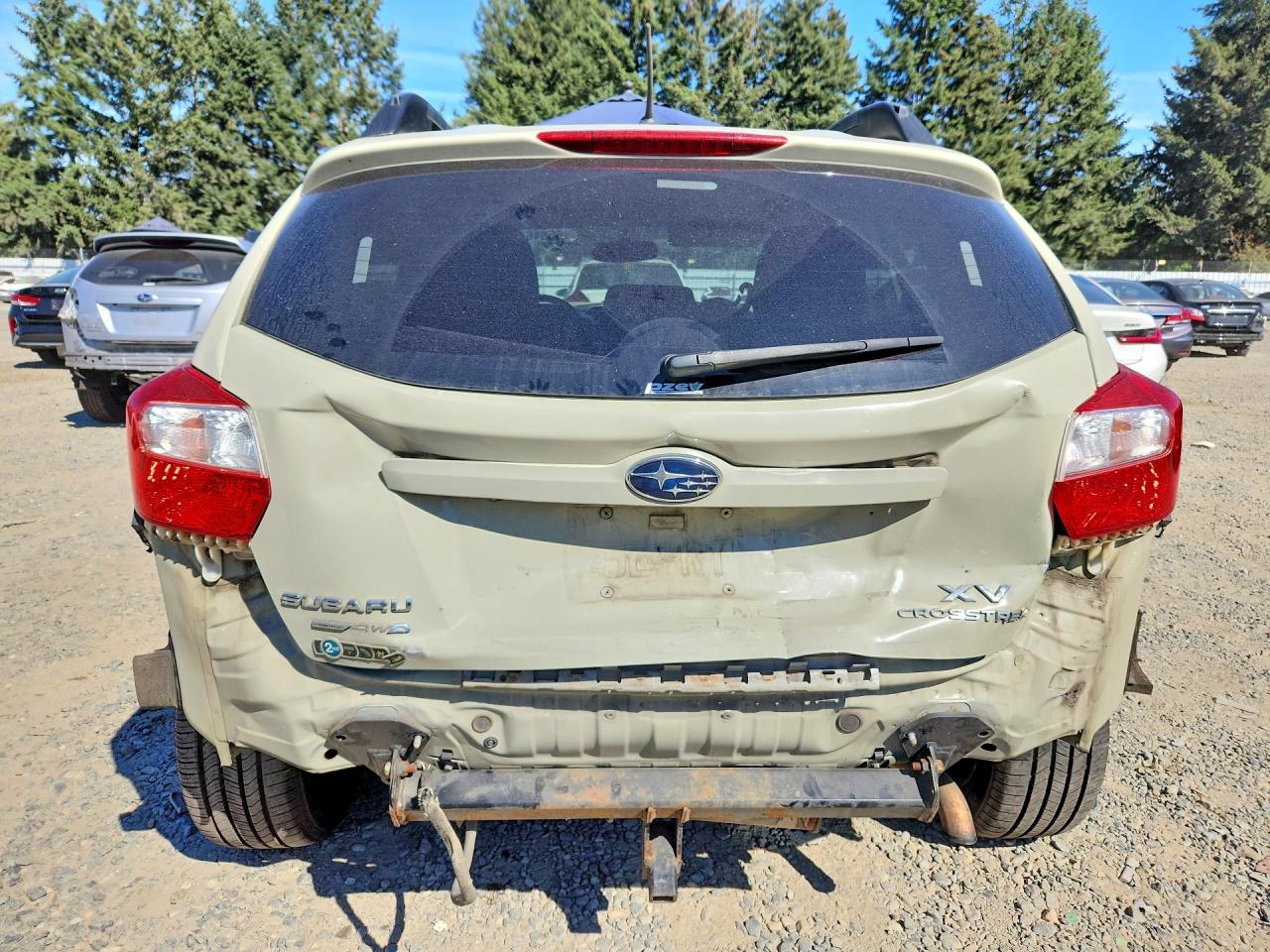 2013 Subaru Xv Crosstrek 2.0 Limited Beige vin: JF2GPAGC6DH824917