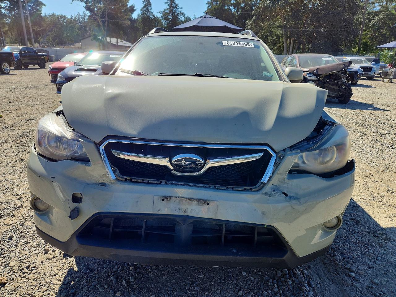 2013 Subaru Xv Crosstrek 2.0 Limited Beige vin: JF2GPAGC6DH824917