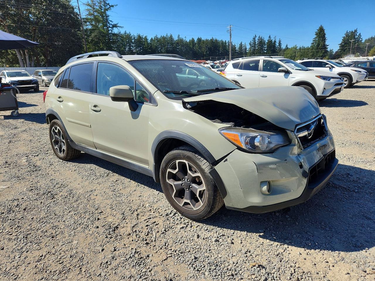 2013 Subaru Xv Crosstrek 2.0 Limited Beige vin: JF2GPAGC6DH824917
