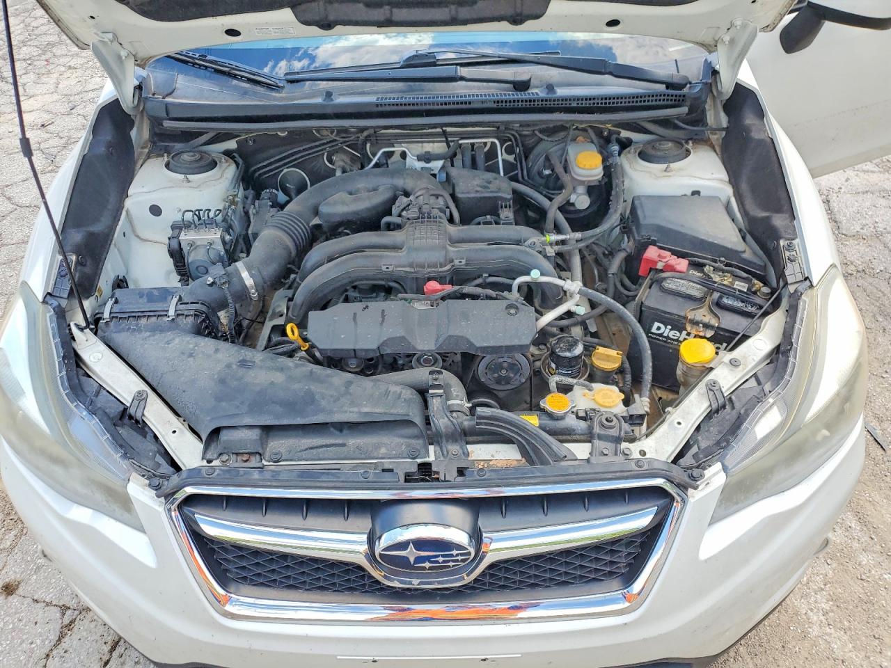2013 Subaru Xv Crosstrek 2.0 Limited White vin: JF2GPAGC6DH857223