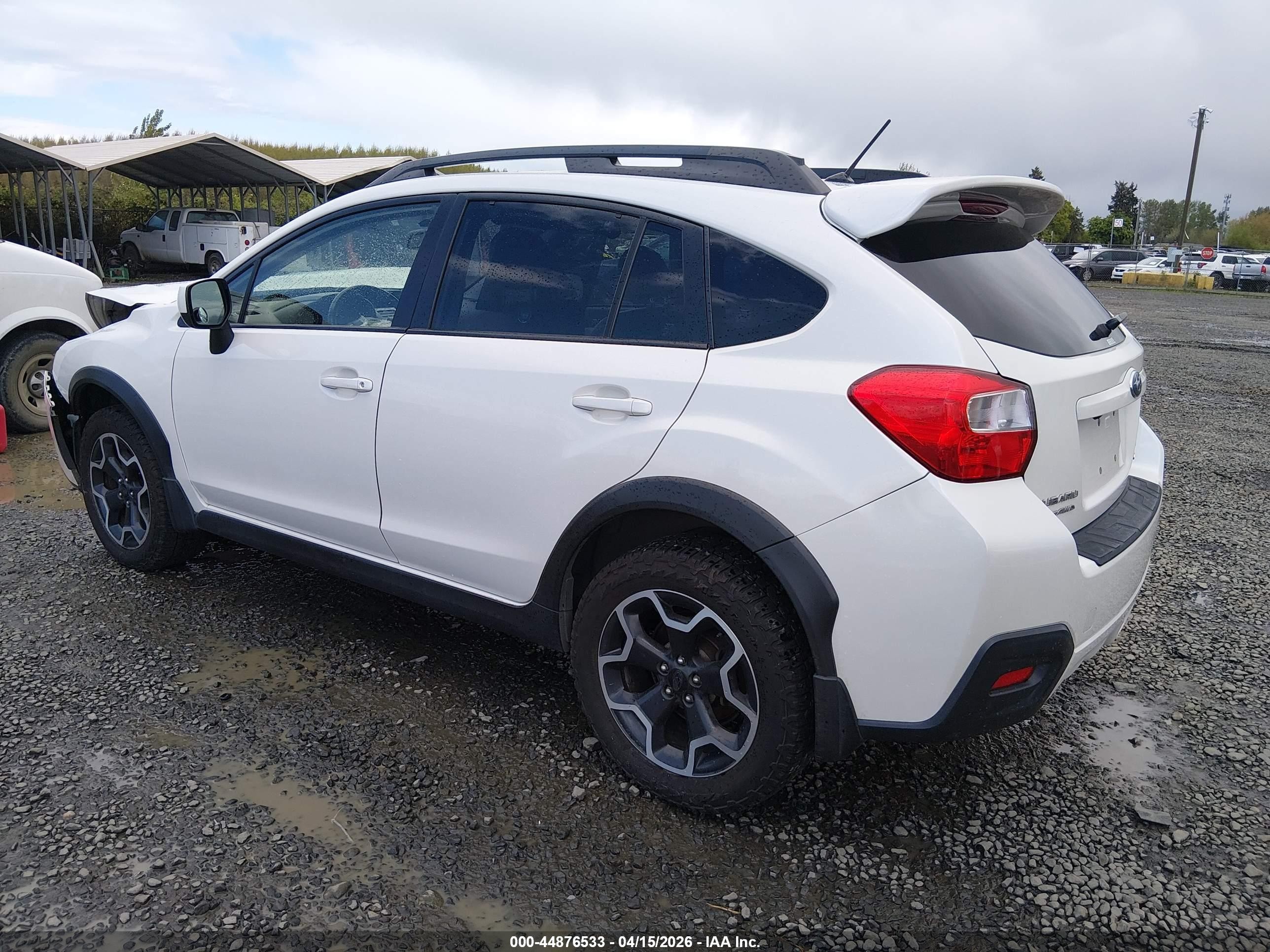 2014 Subaru Xv Crosstrek 2.0i Limited White vin: JF2GPAGC6E8212766