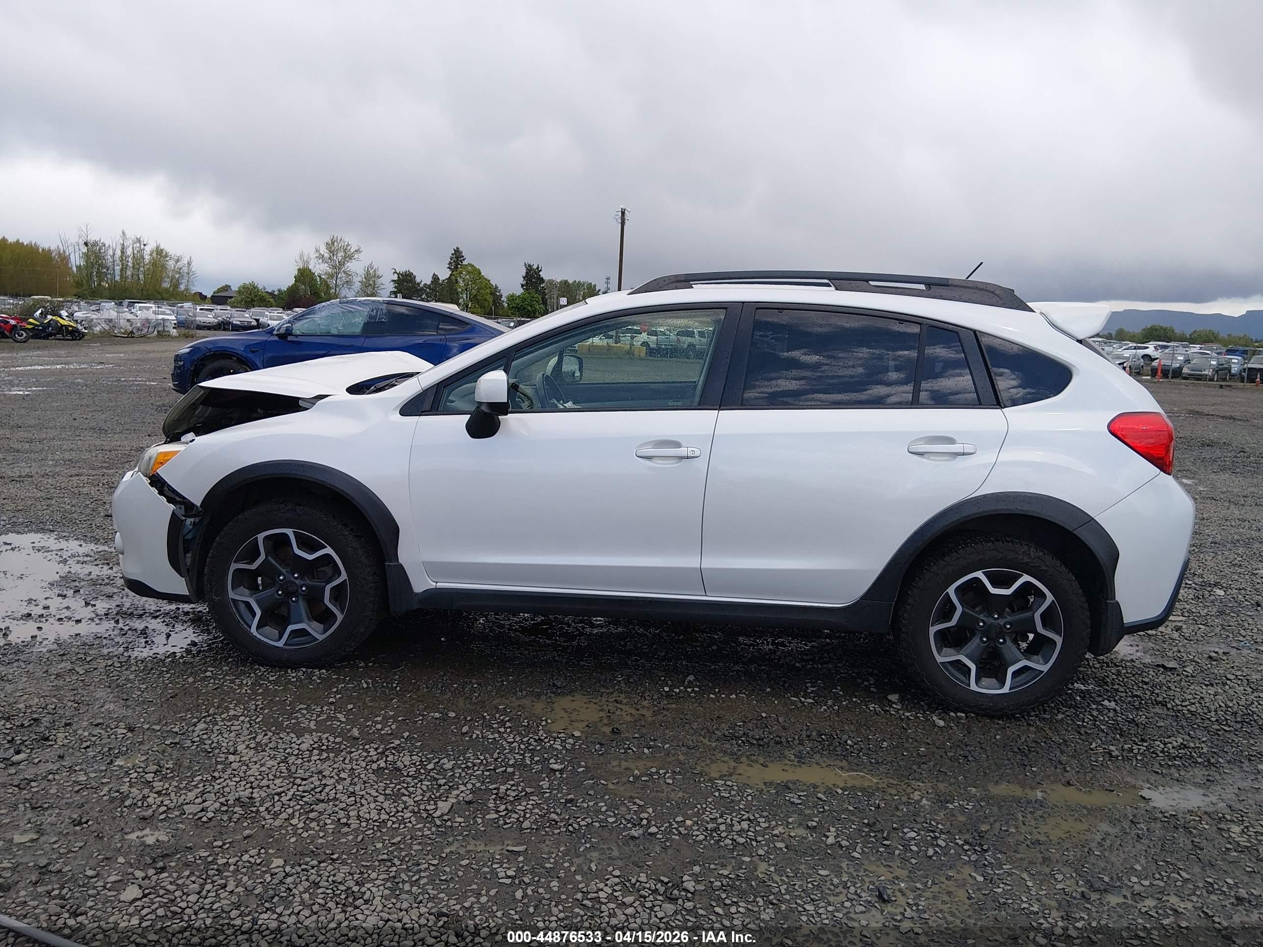 2014 Subaru Xv Crosstrek 2.0i Limited White vin: JF2GPAGC6E8212766