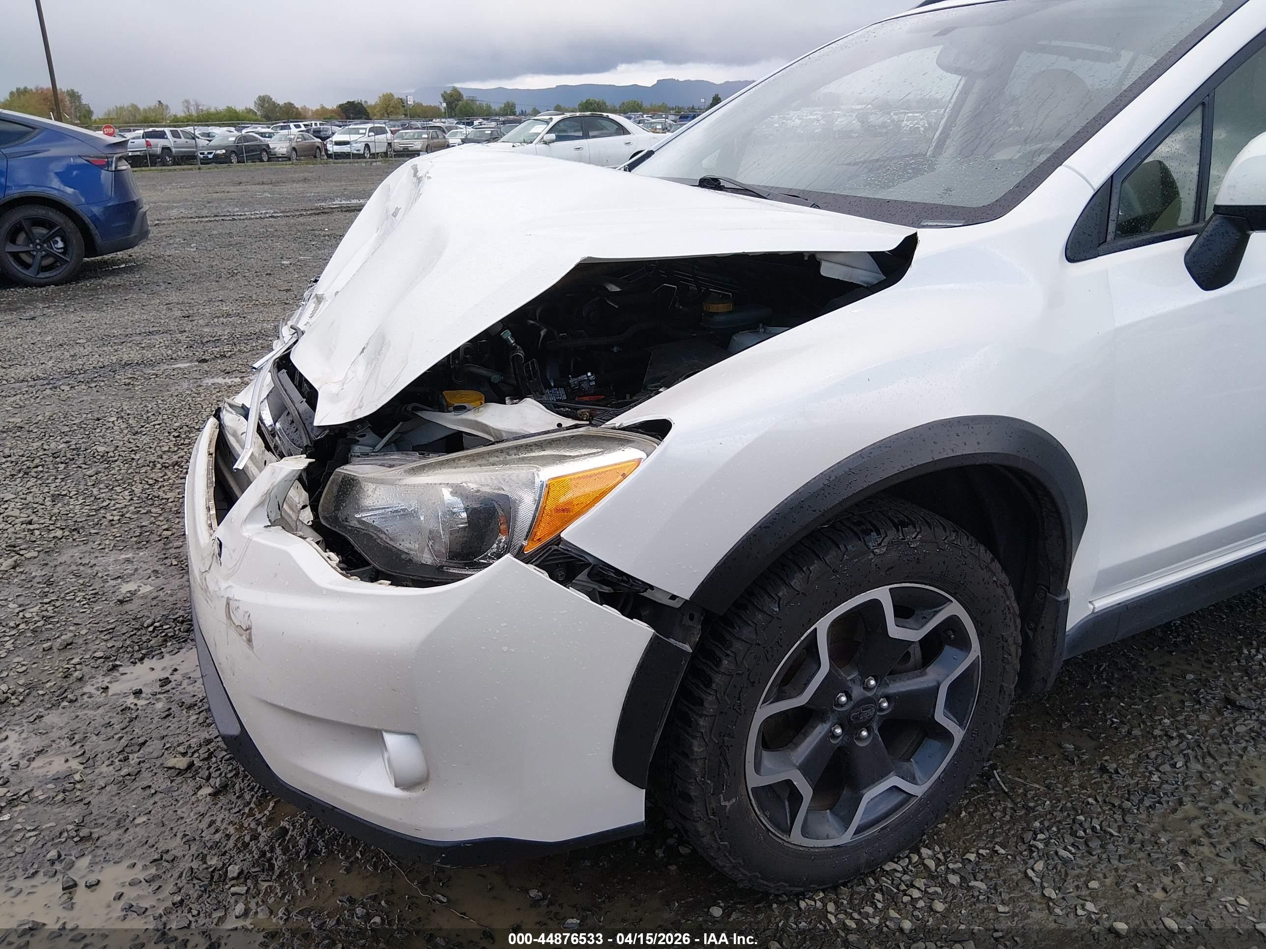 2014 Subaru Xv Crosstrek 2.0i Limited White vin: JF2GPAGC6E8212766