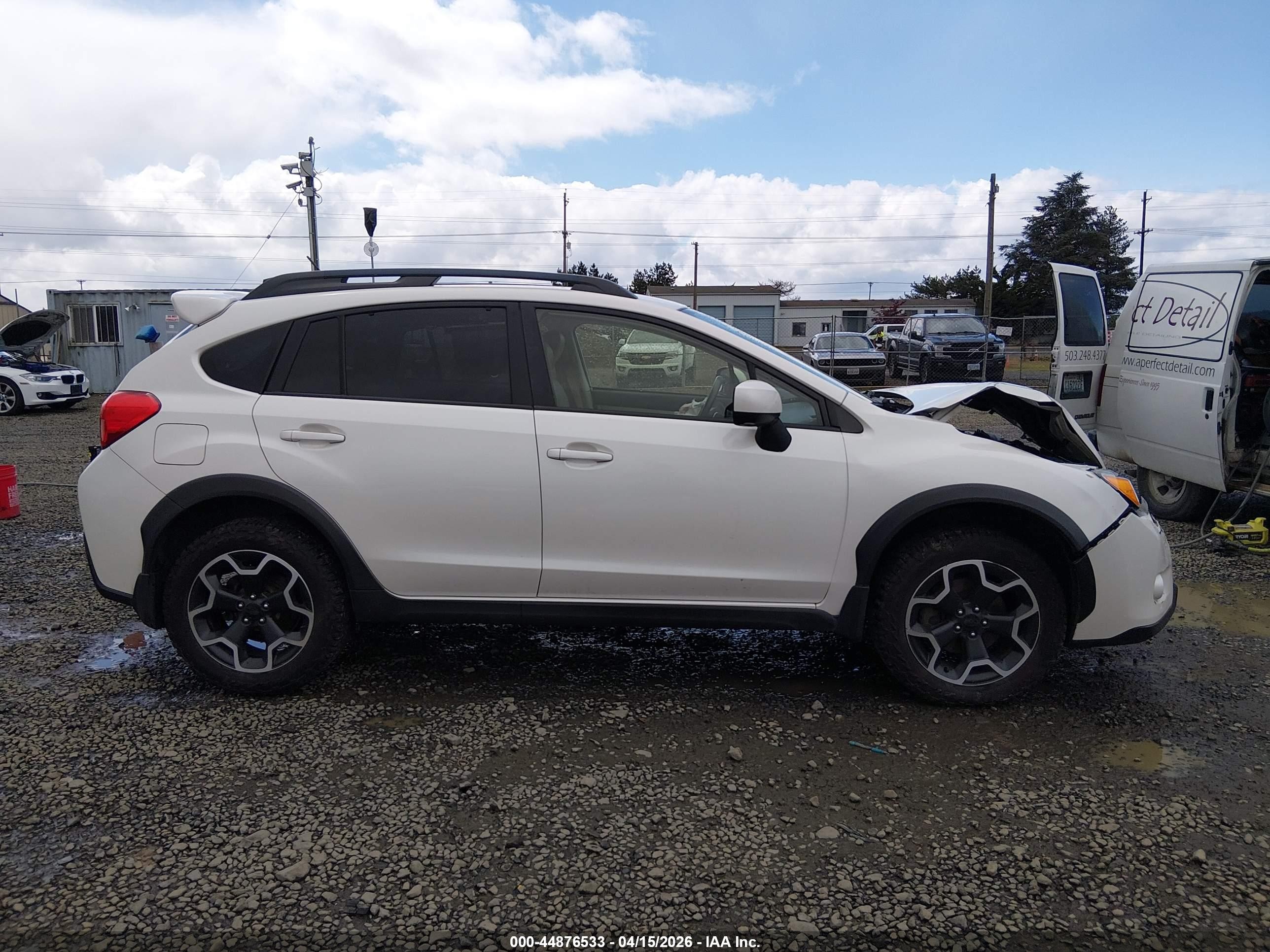 2014 Subaru Xv Crosstrek 2.0i Limited White vin: JF2GPAGC6E8212766