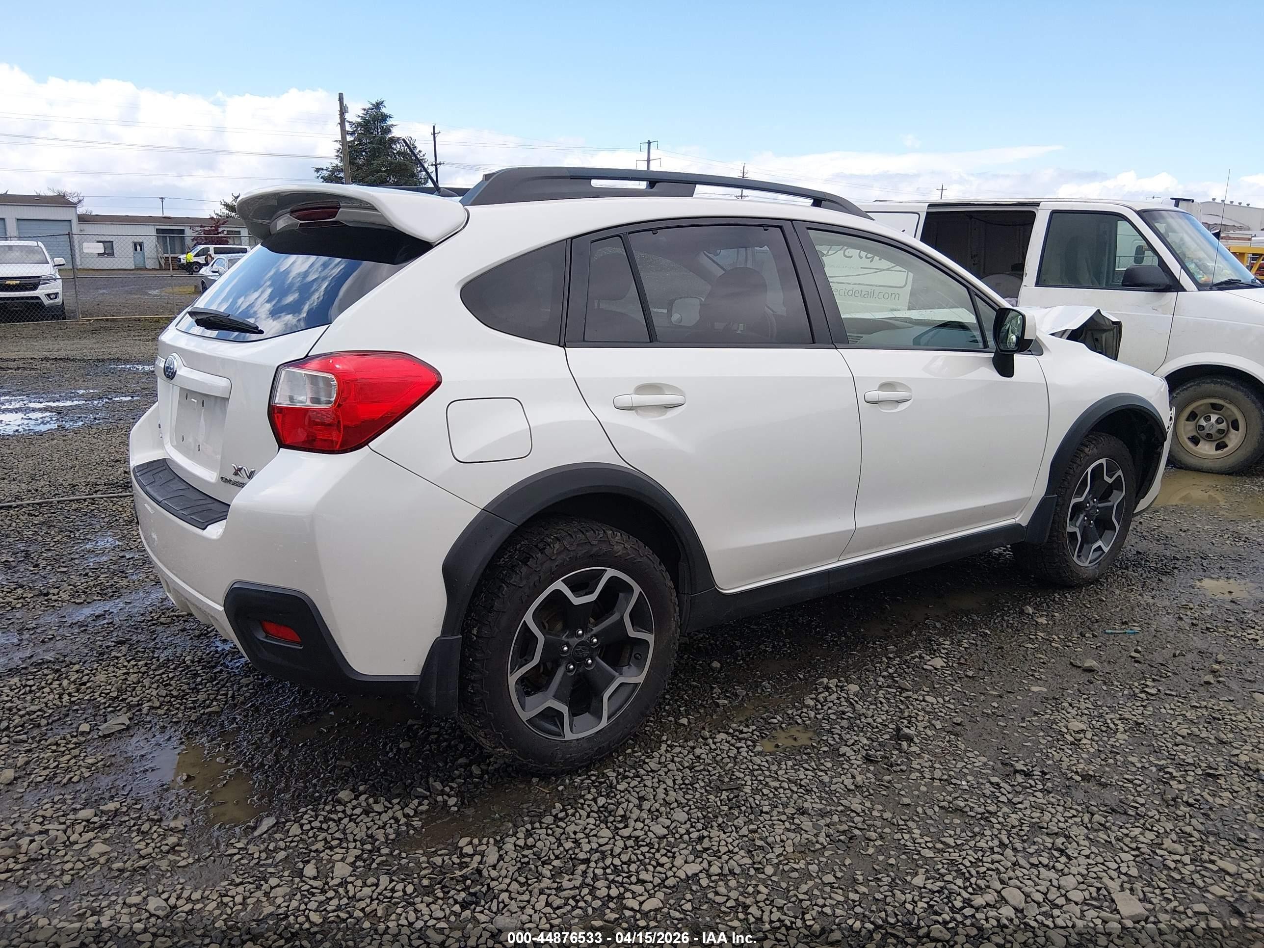 2014 Subaru Xv Crosstrek 2.0i Limited White vin: JF2GPAGC6E8212766