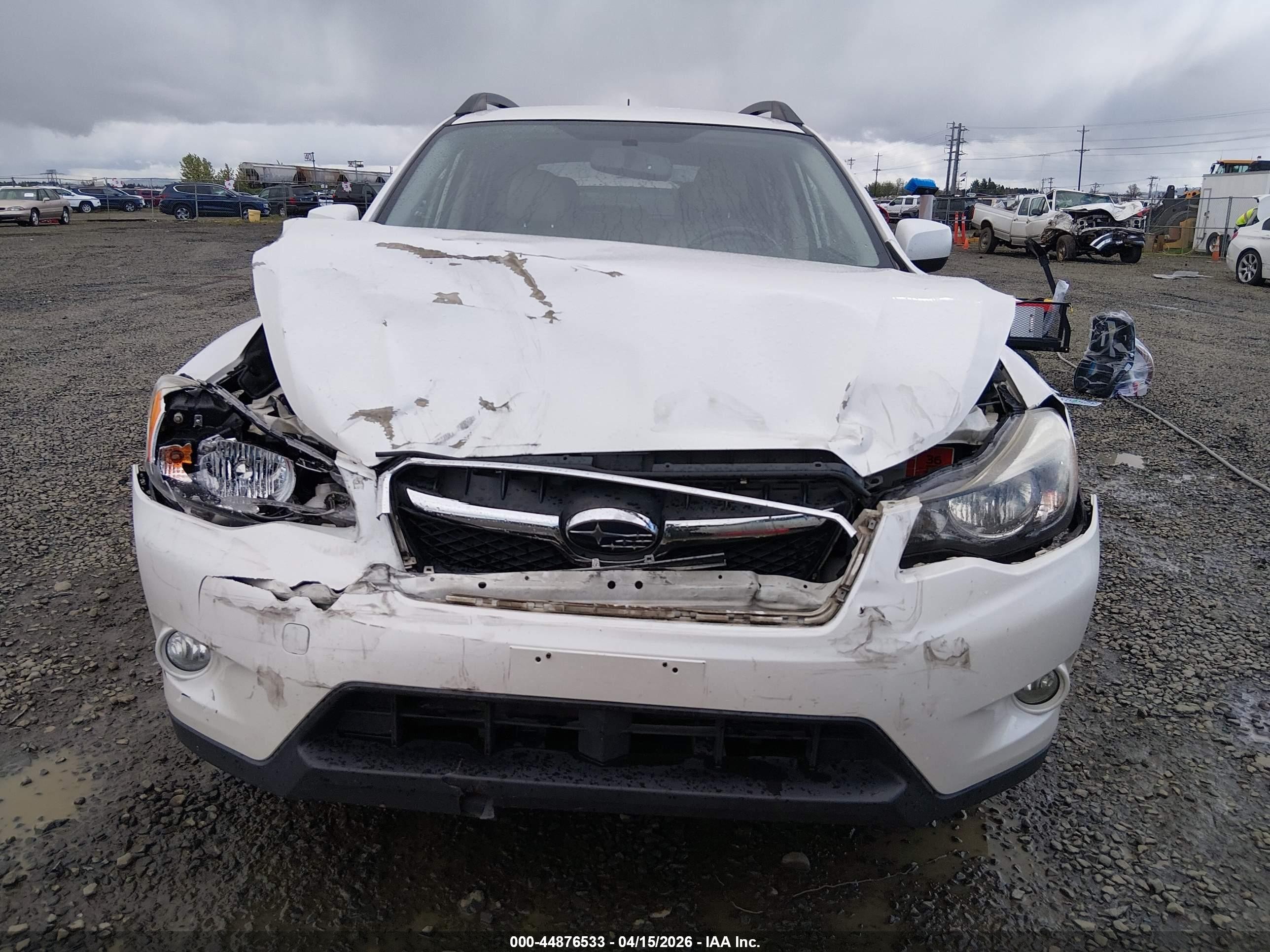 2014 Subaru Xv Crosstrek 2.0i Limited White vin: JF2GPAGC6E8212766