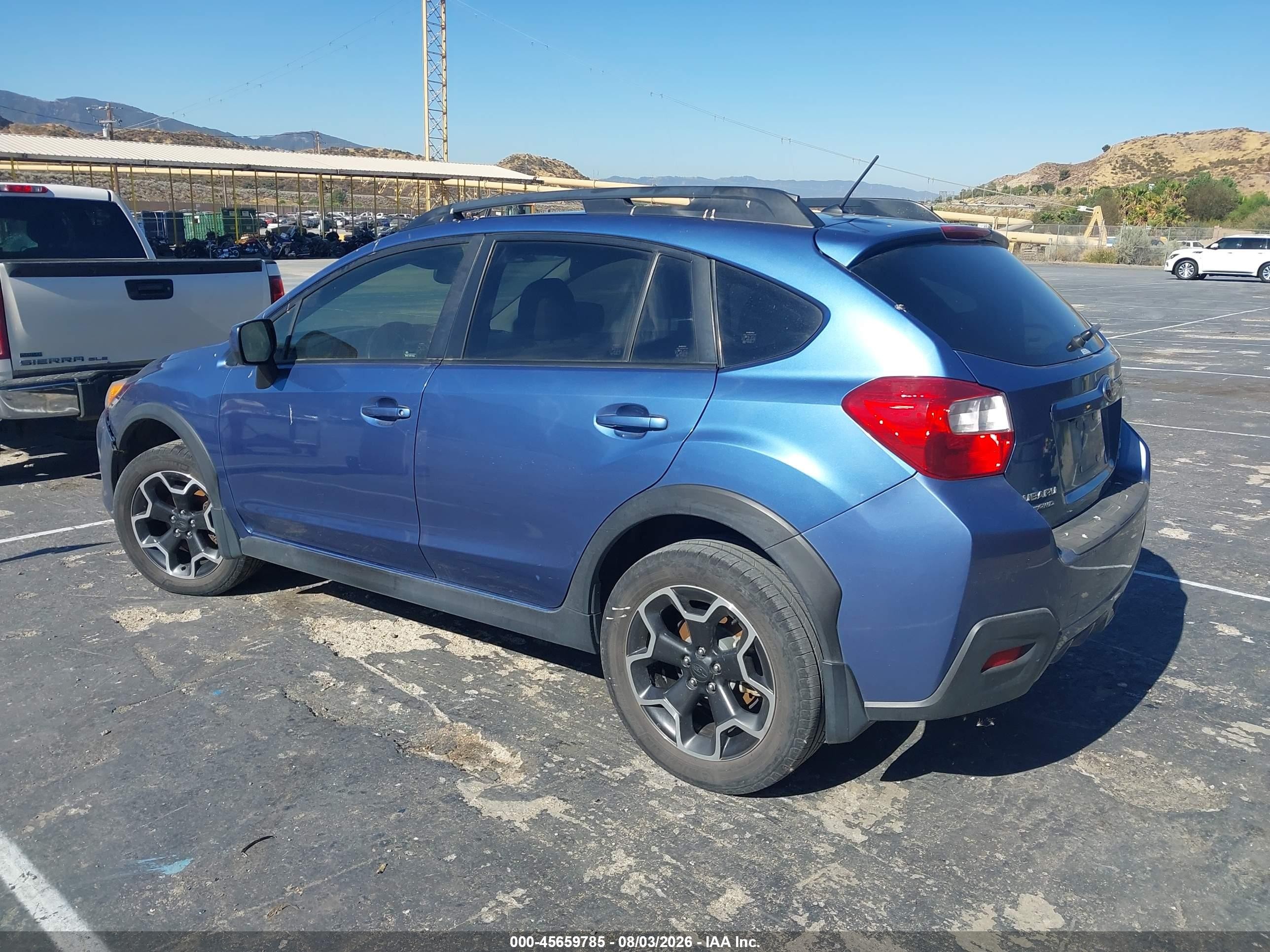 2014 Subaru Xv Crosstrek 2.0i Limited Синий vin: JF2GPAGC6E8254998