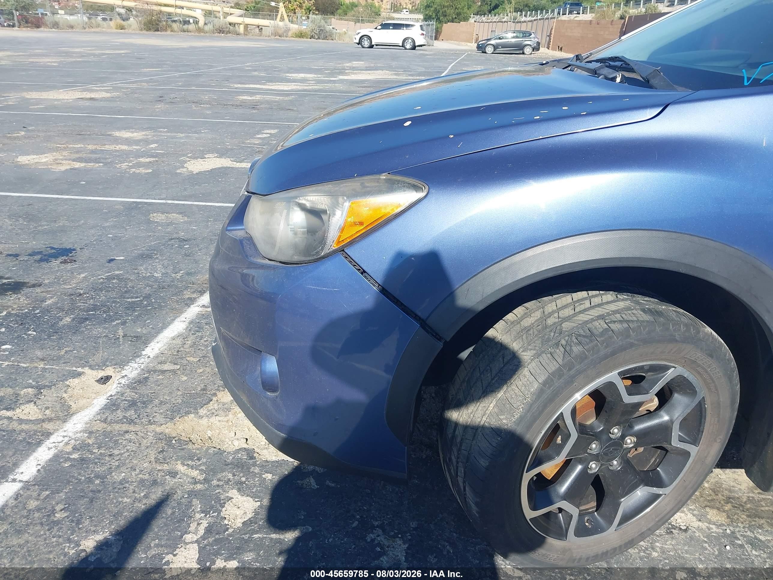 2014 Subaru Xv Crosstrek 2.0i Limited Синий vin: JF2GPAGC6E8254998