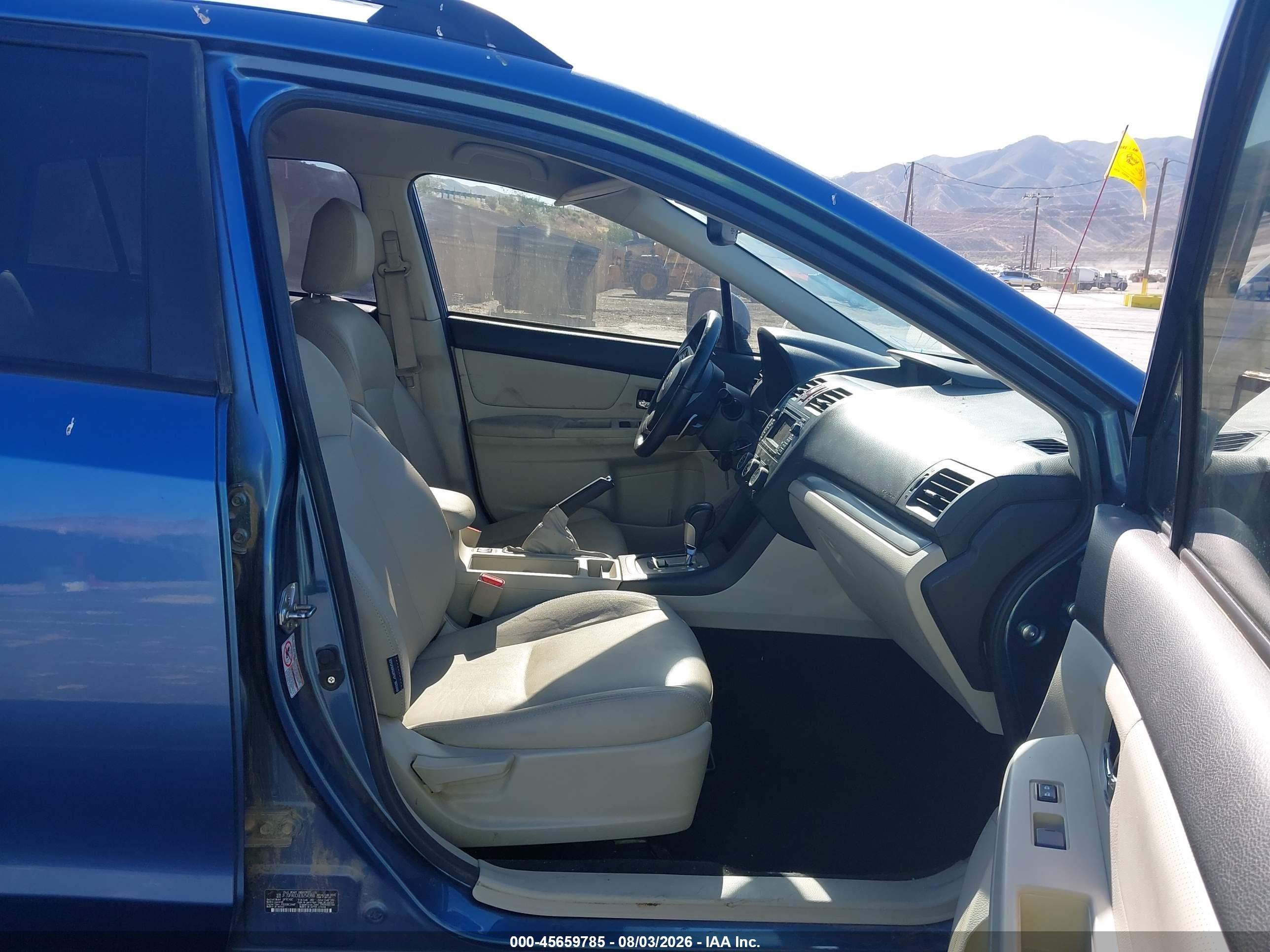 2014 Subaru Xv Crosstrek 2.0i Limited Синий vin: JF2GPAGC6E8254998