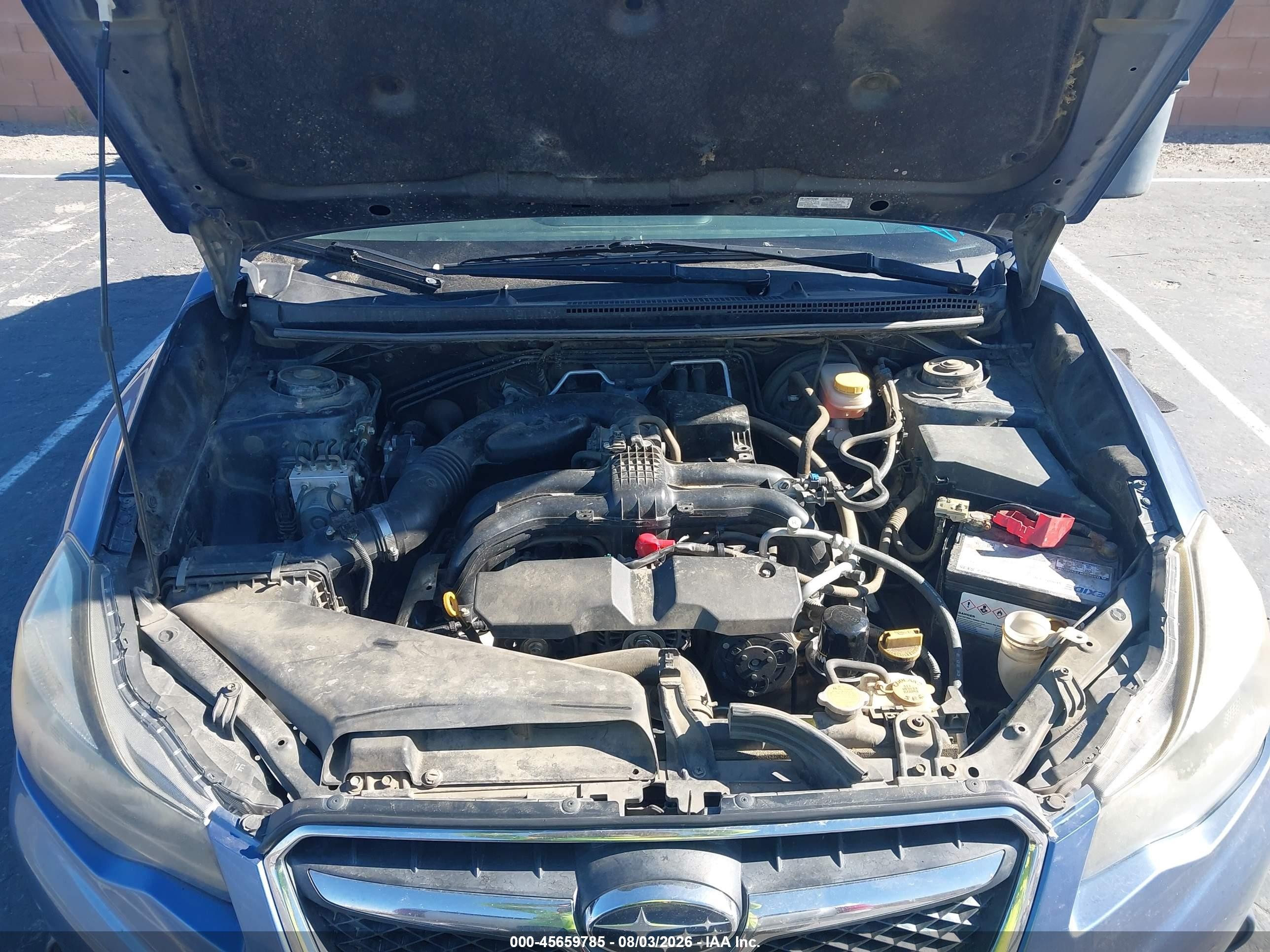 2014 Subaru Xv Crosstrek 2.0i Limited Синий vin: JF2GPAGC6E8254998