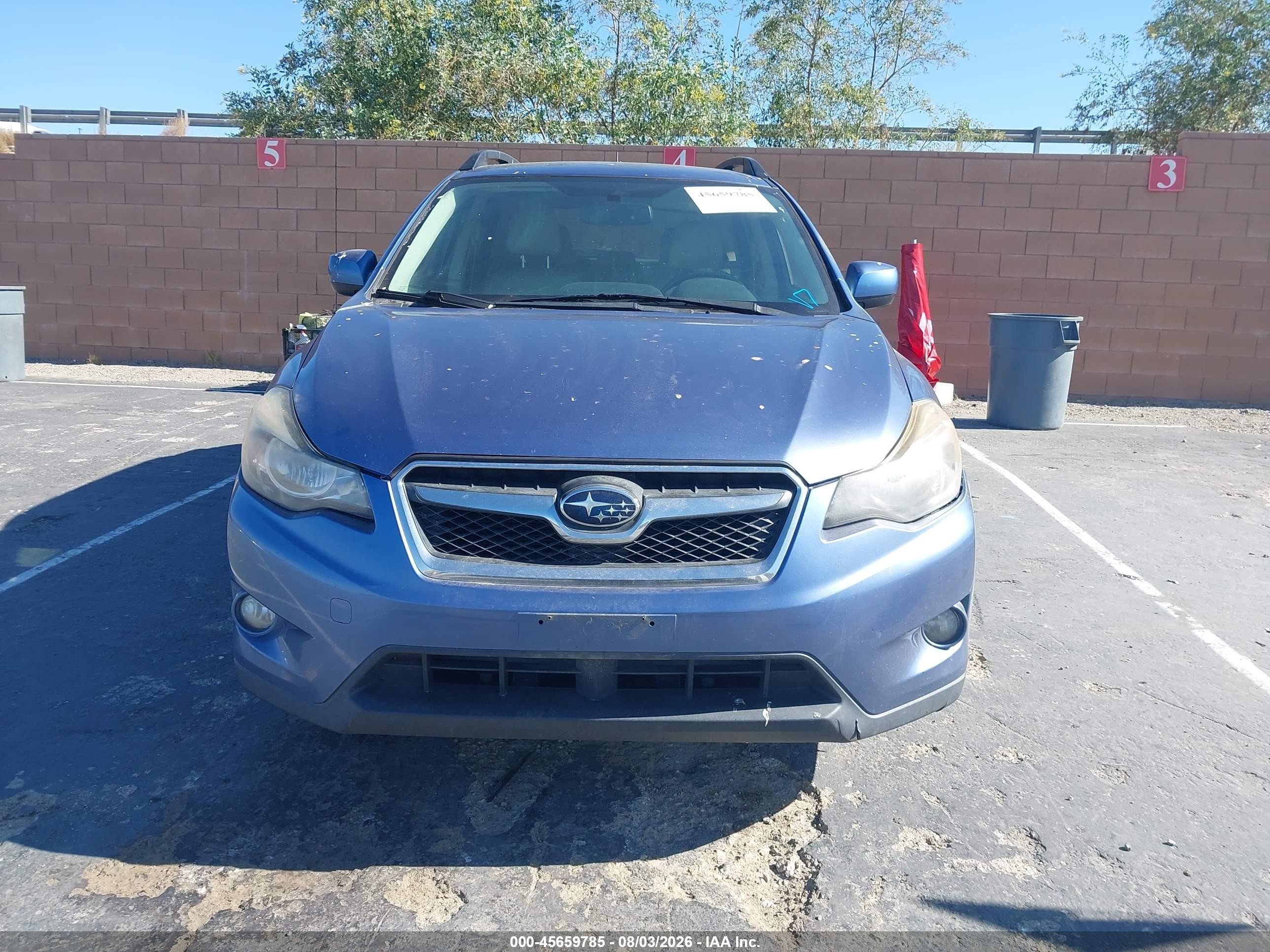2014 Subaru Xv Crosstrek 2.0i Limited Синий vin: JF2GPAGC6E8254998