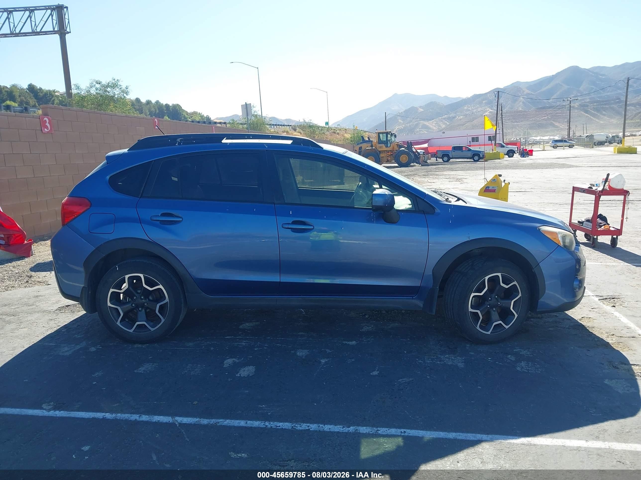 2014 Subaru Xv Crosstrek 2.0i Limited Синий vin: JF2GPAGC6E8254998
