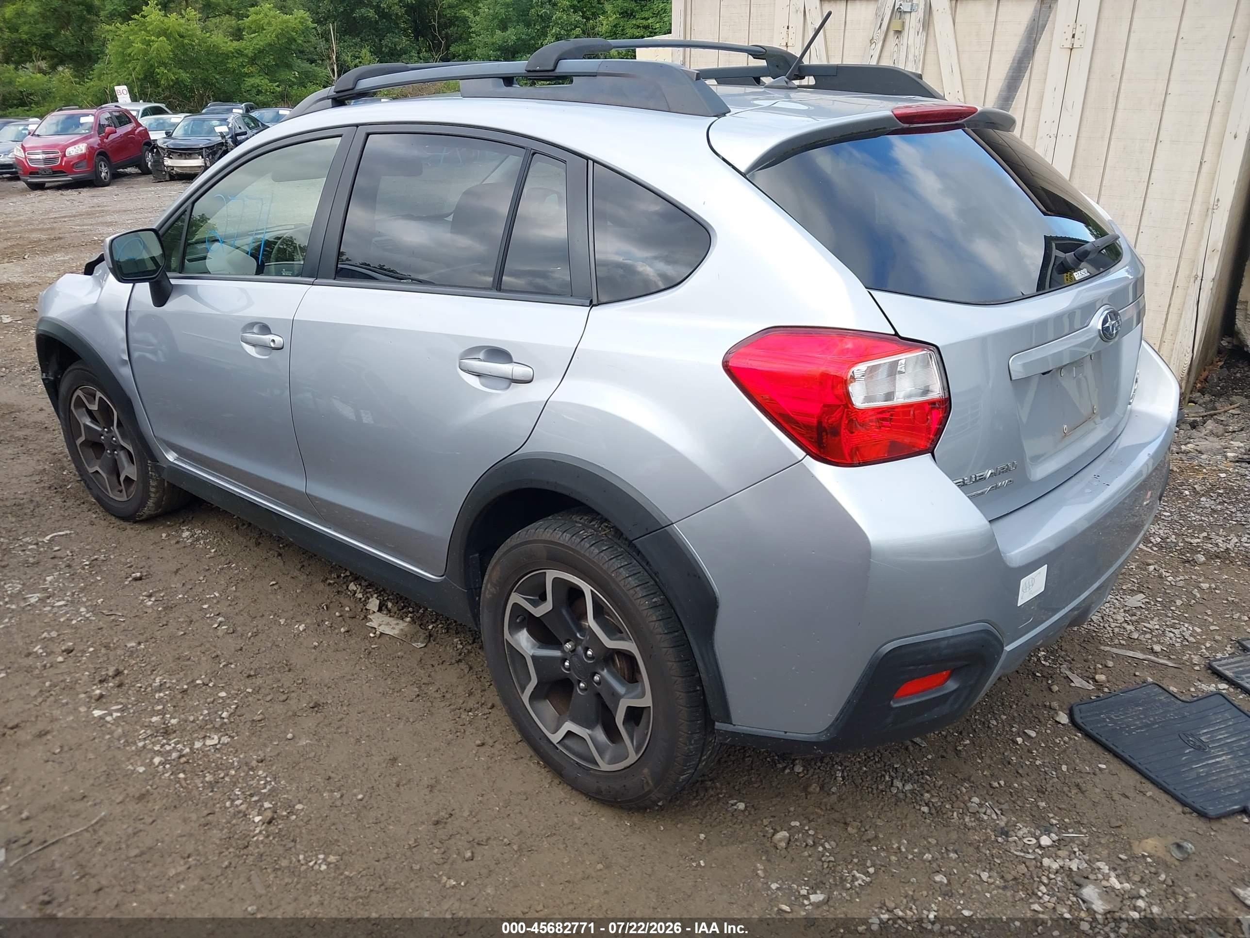 2014 Subaru Xv Crosstrek 2.0i Limited Light Blue vin: JF2GPAGC6E8265967