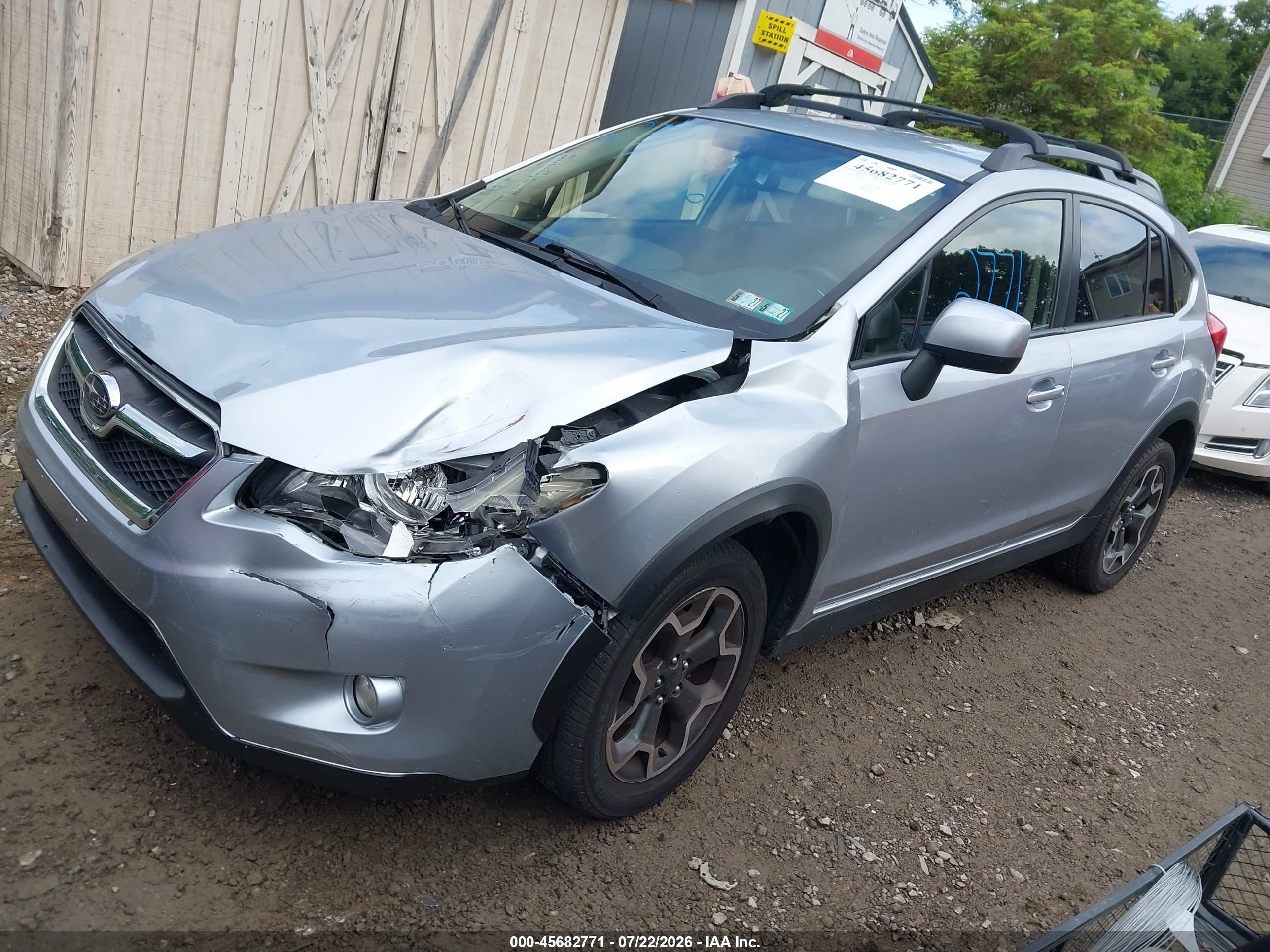 2014 Subaru Xv Crosstrek 2.0i Limited Light Blue vin: JF2GPAGC6E8265967