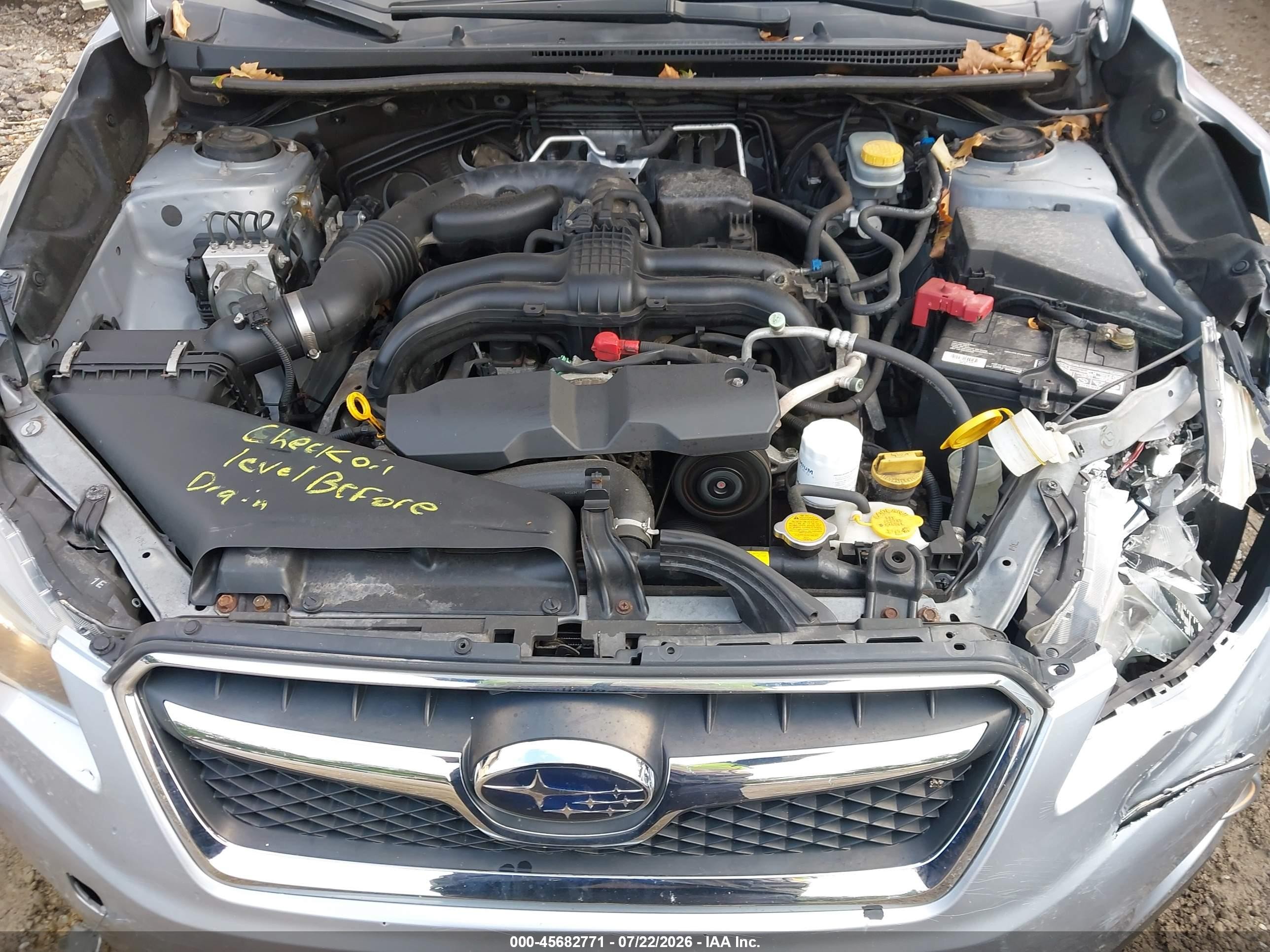 2014 Subaru Xv Crosstrek 2.0i Limited Light Blue vin: JF2GPAGC6E8265967