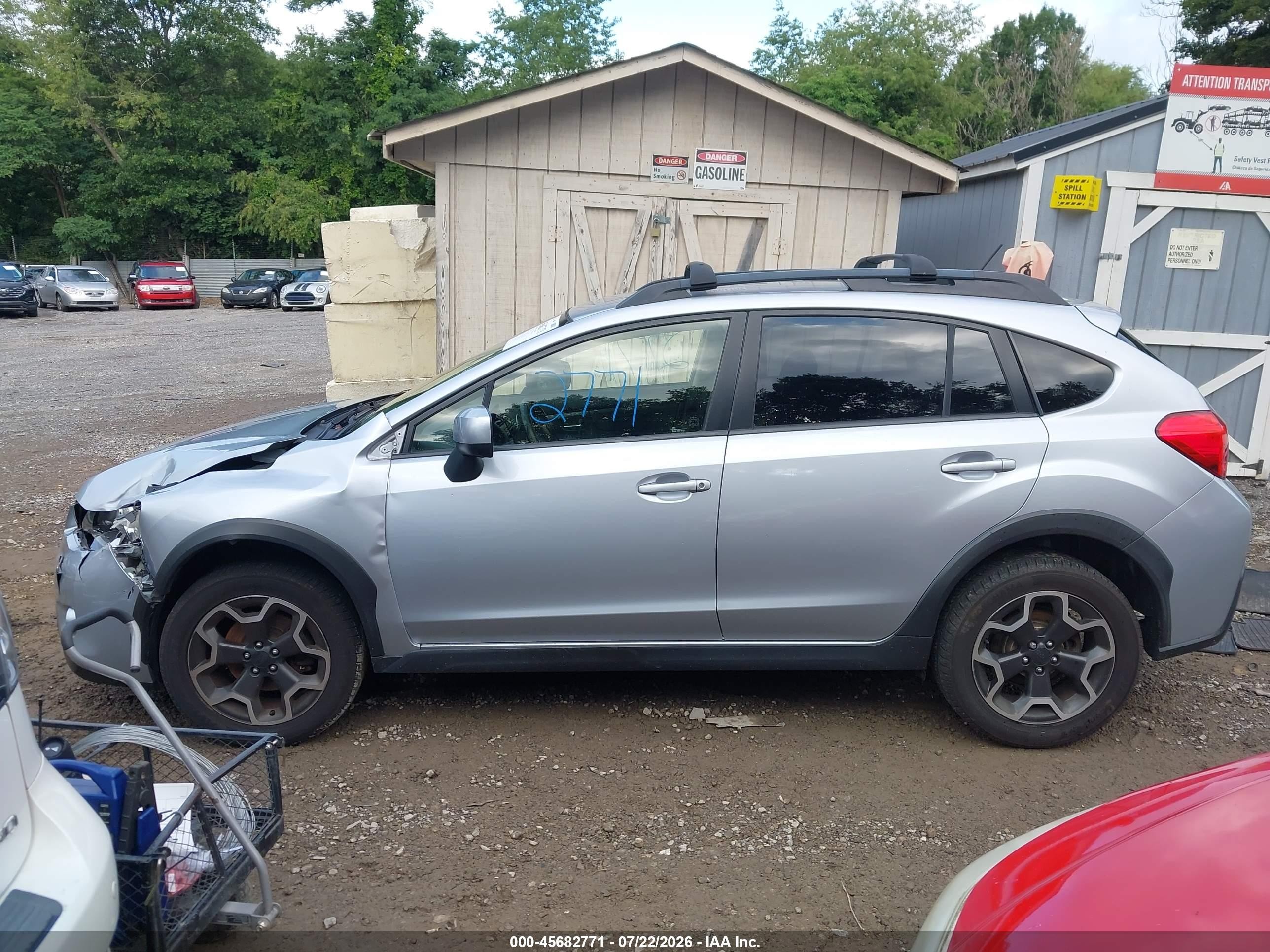 2014 Subaru Xv Crosstrek 2.0i Limited Light Blue vin: JF2GPAGC6E8265967