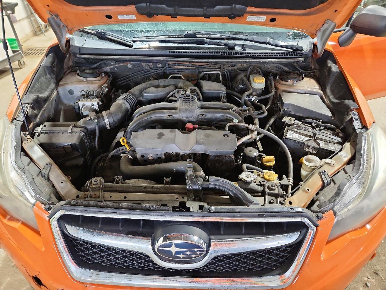 2014 Subaru Crosstrek Limited Orange vin: JF2GPAGC6E8283112