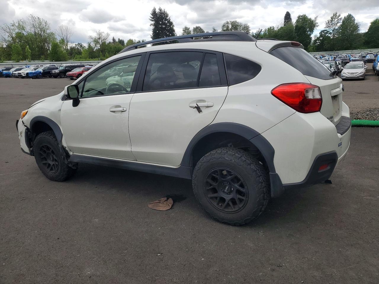 2014 Subaru Xv Crosstrek 2.0 Limited White vin: JF2GPAGC6E8294529