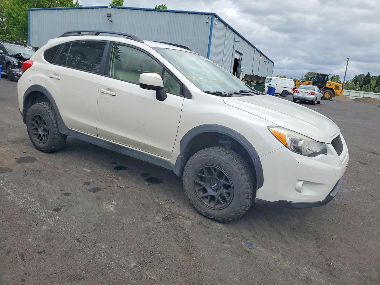 2014 Subaru Xv Crosstrek 2.0 Limited White vin: JF2GPAGC6E8294529