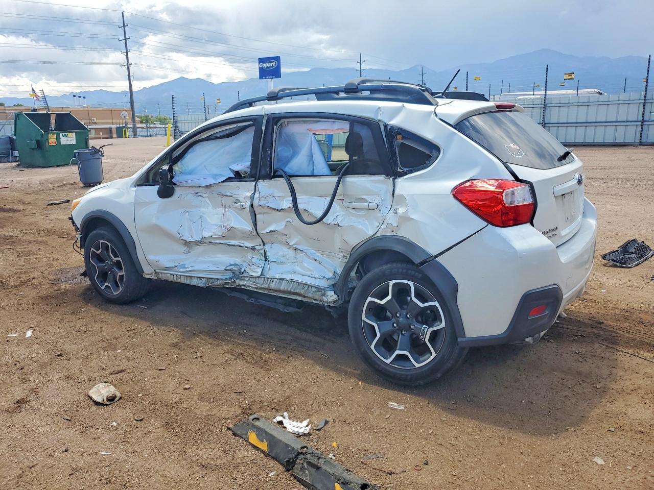 2014 Subaru Xv Crosstrek 2.0 Limited Белый vin: JF2GPAGC6E8302550