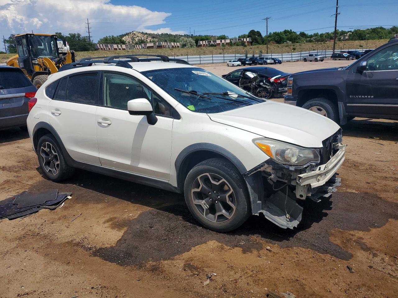 2014 Subaru Xv Crosstrek 2.0 Limited Белый vin: JF2GPAGC6E8302550