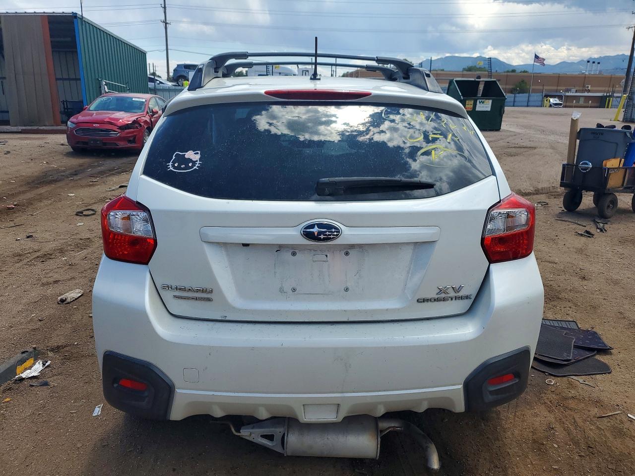 2014 Subaru Xv Crosstrek 2.0 Limited Белый vin: JF2GPAGC6E8302550