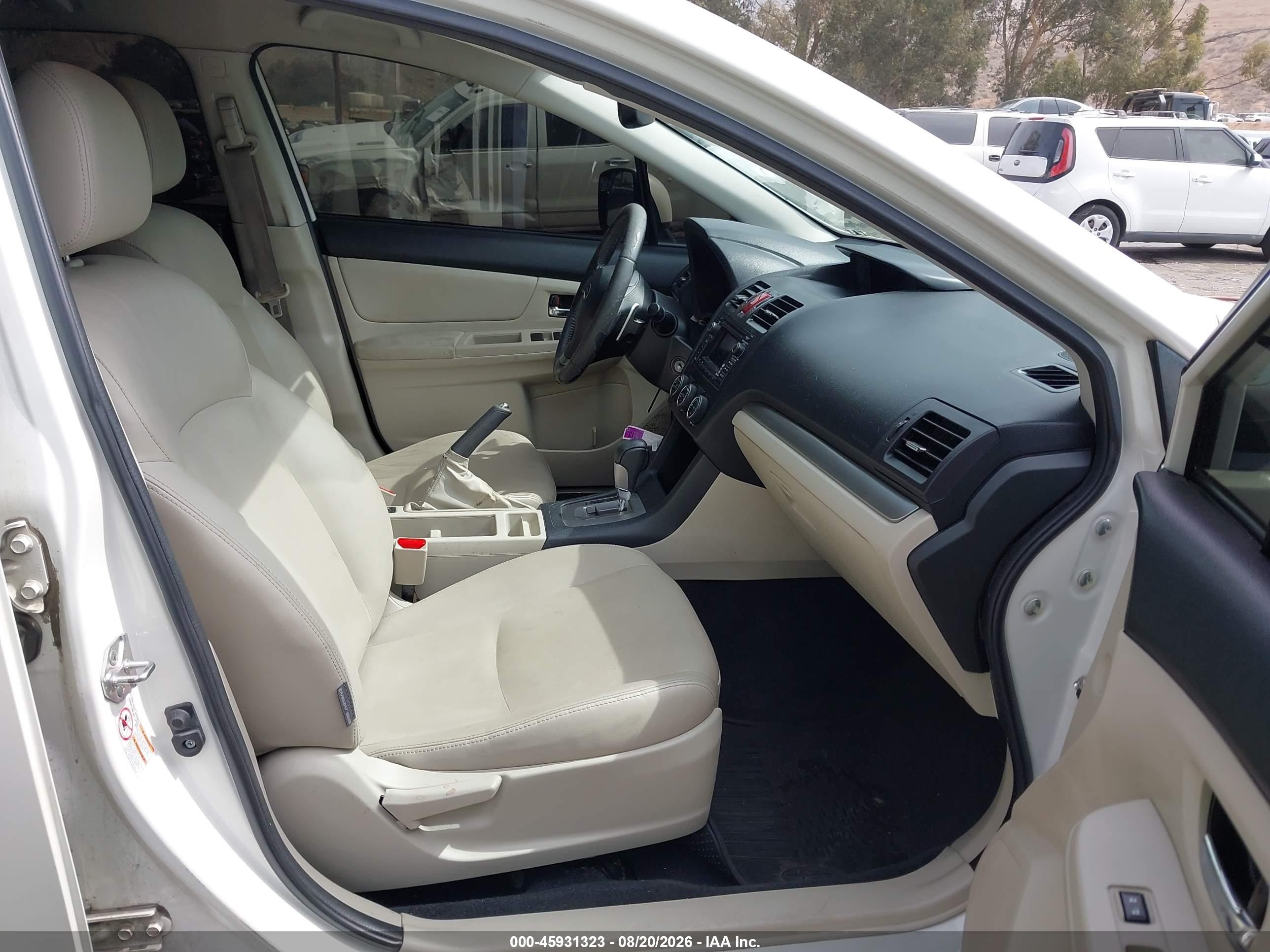 2014 Subaru Xv Crosstrek 2.0i Limited Белый vin: JF2GPAGC6E8346662
