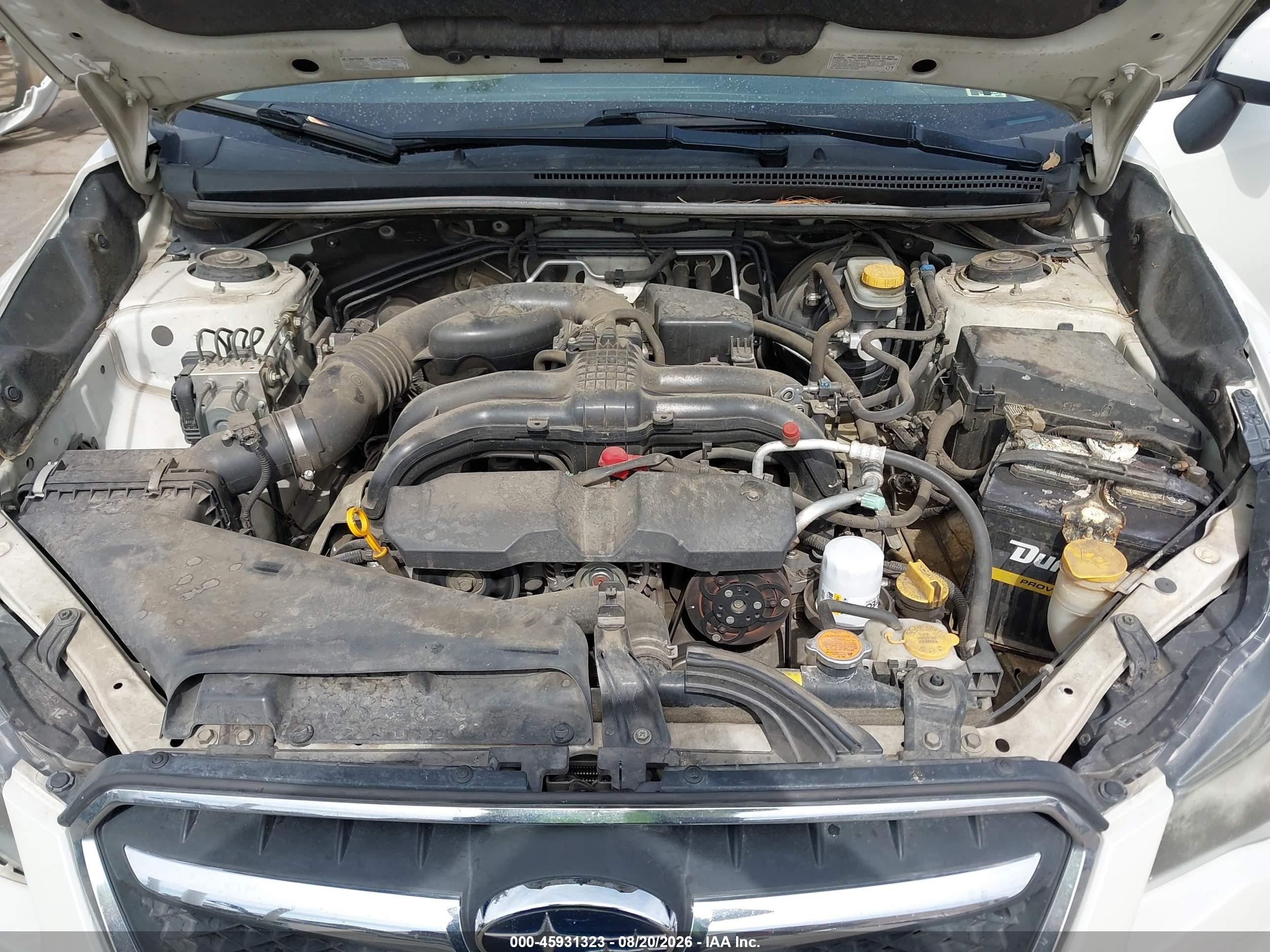 2014 Subaru Xv Crosstrek 2.0i Limited Белый vin: JF2GPAGC6E8346662