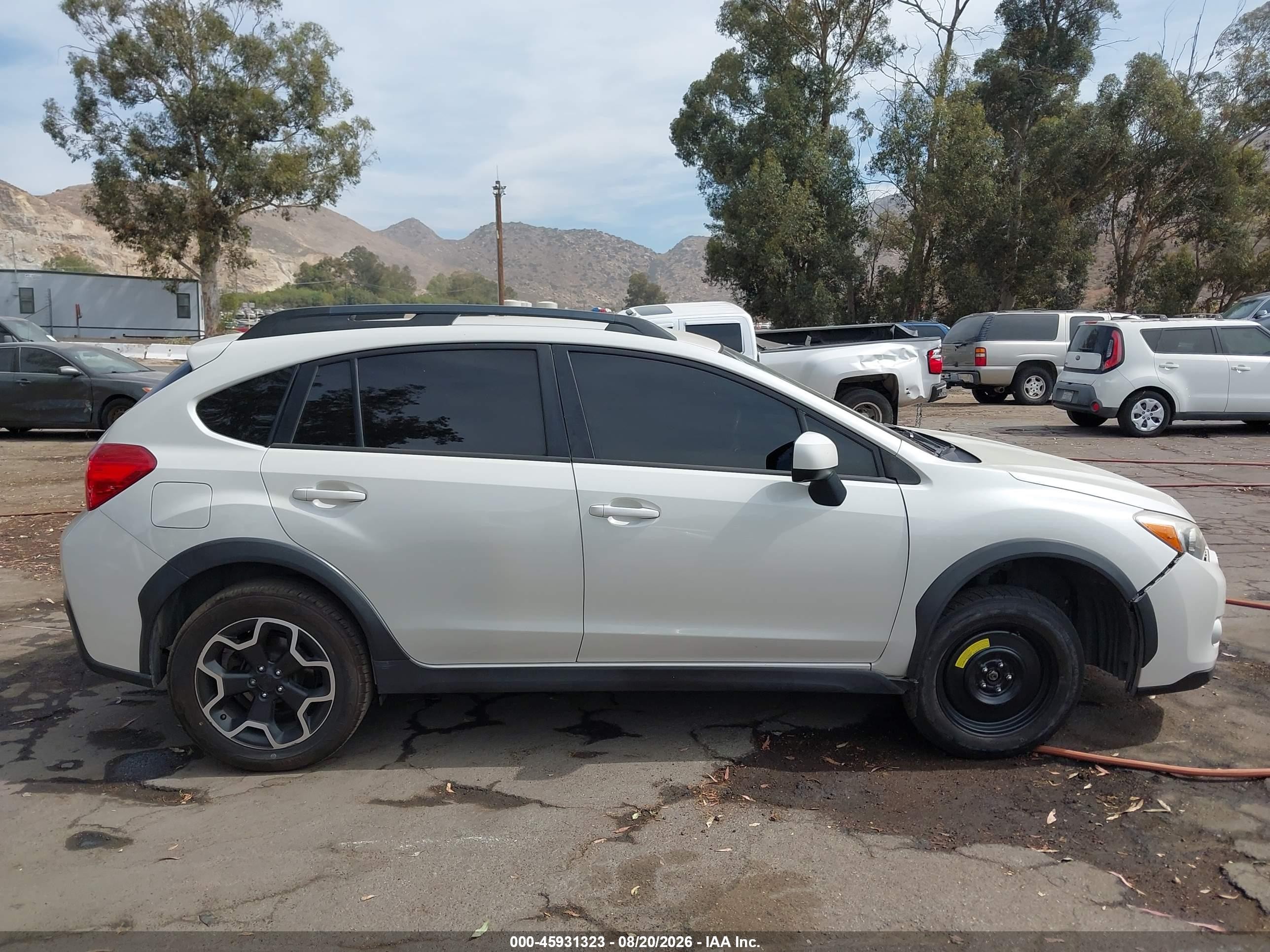 2014 Subaru Xv Crosstrek 2.0i Limited Белый vin: JF2GPAGC6E8346662
