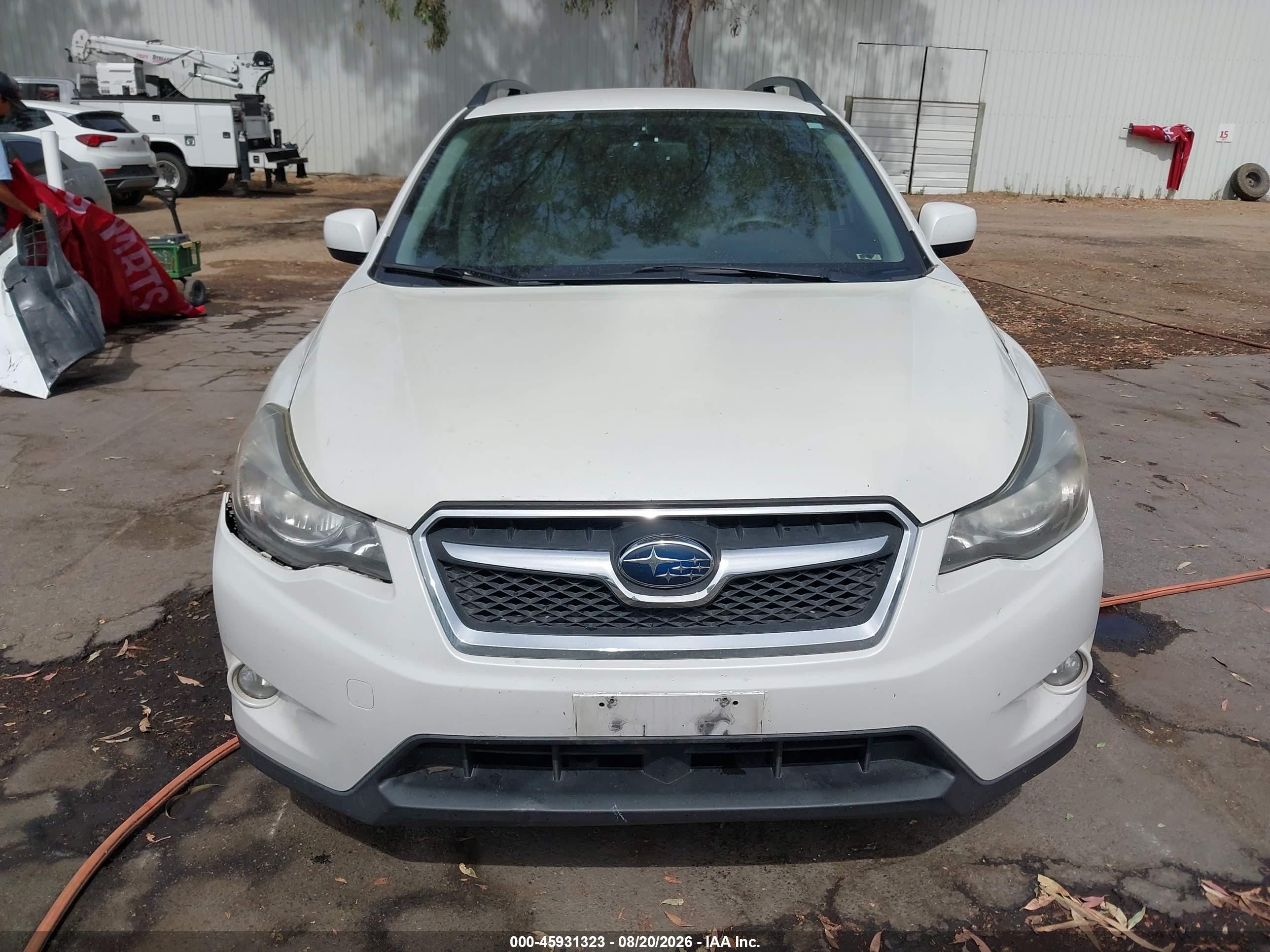 2014 Subaru Xv Crosstrek 2.0i Limited Белый vin: JF2GPAGC6E8346662