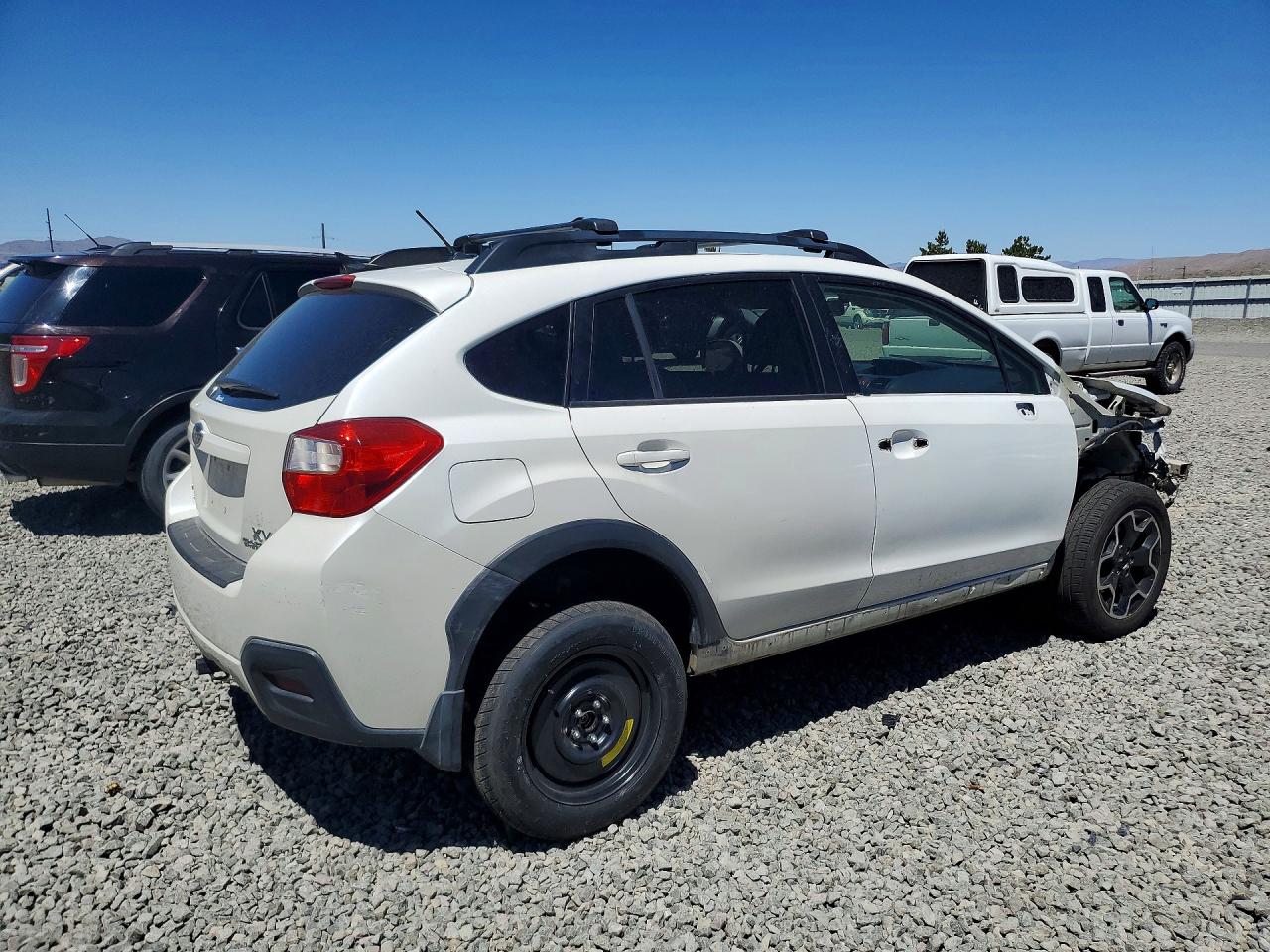 2014 Subaru Xv Crosstrek 2.0 Limited White vin: JF2GPAGC6E8348492