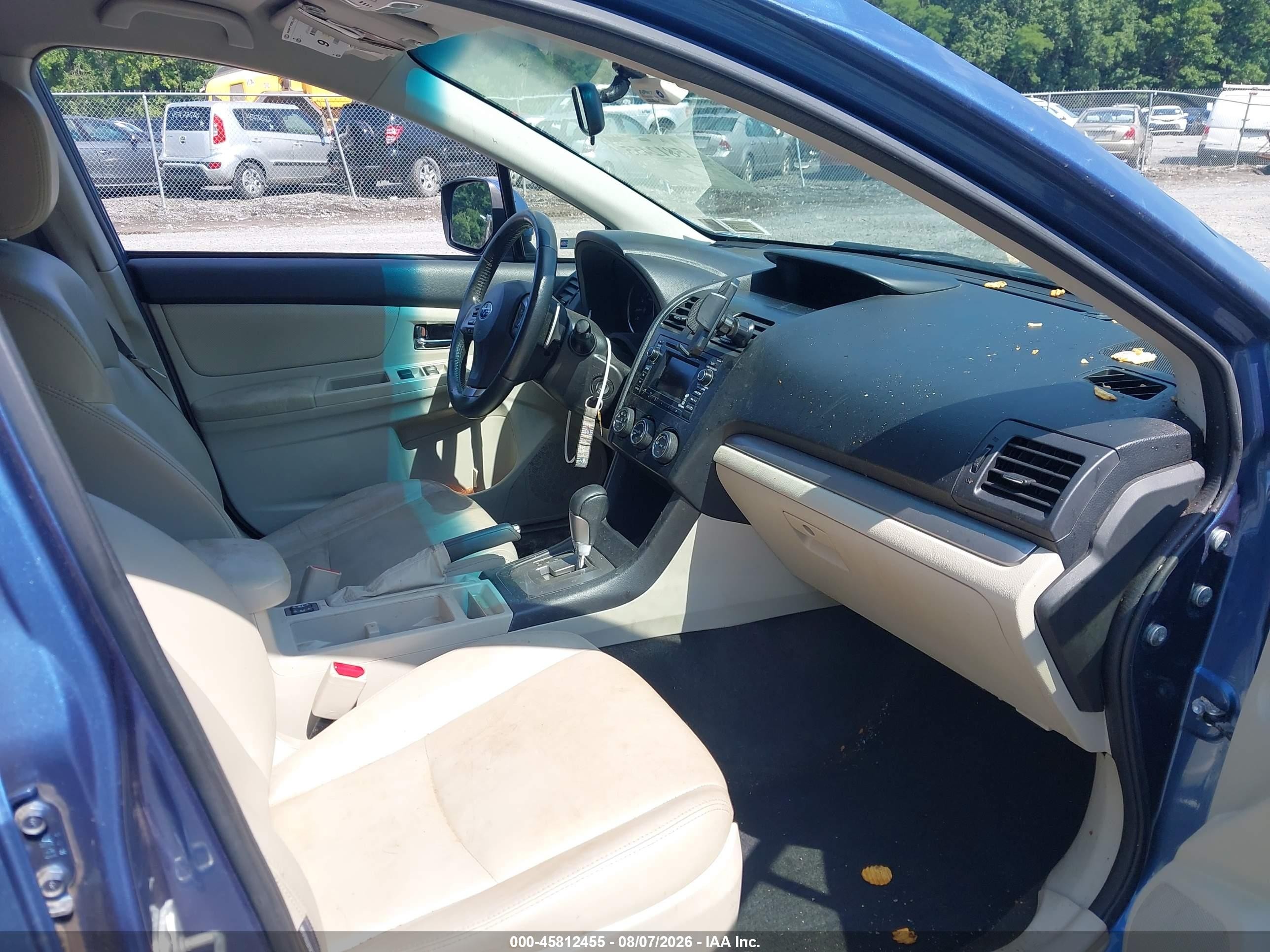 2014 Subaru Xv Crosstrek 2.0i Limited Blue vin: JF2GPAGC6EH205185