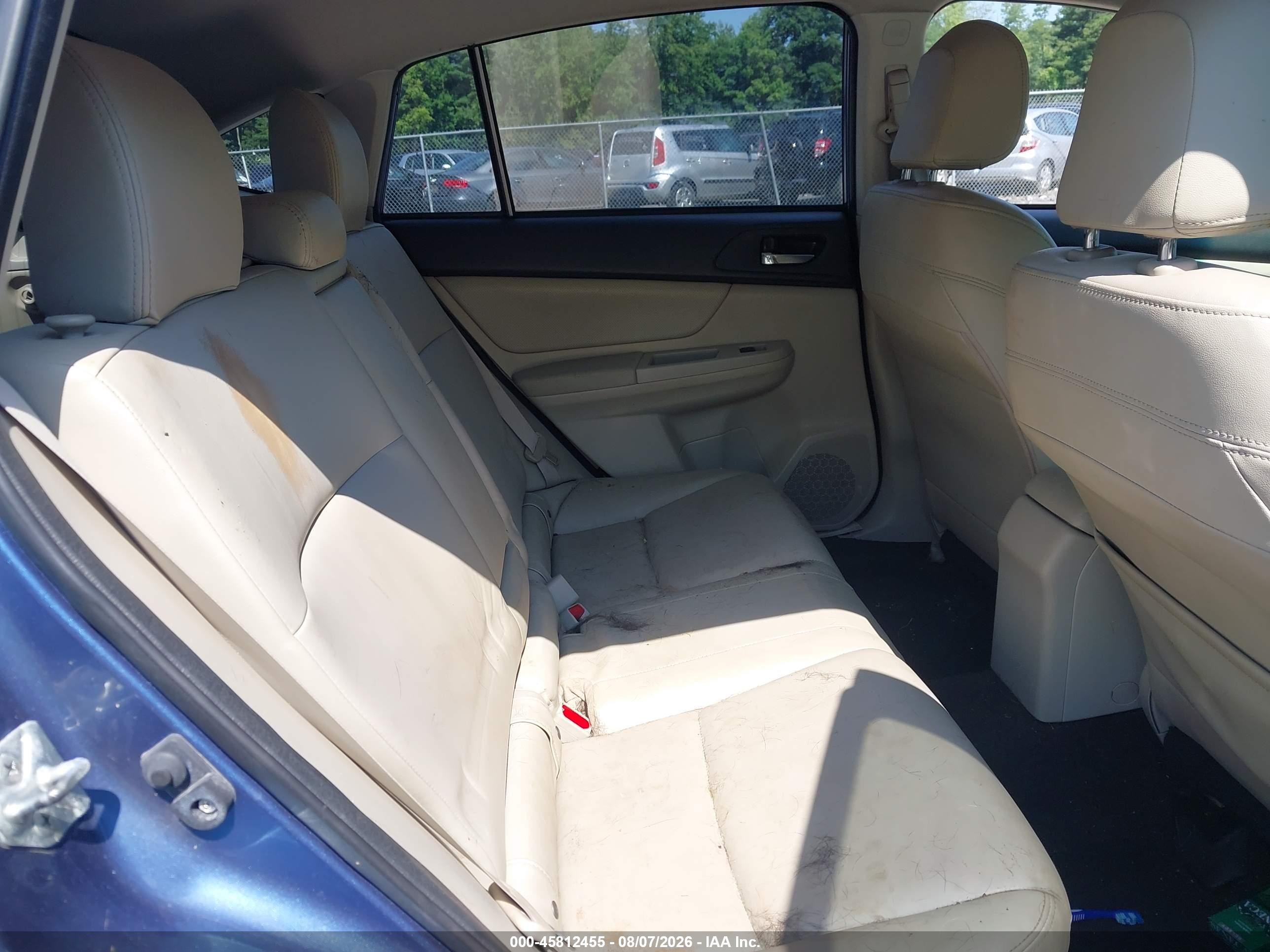 2014 Subaru Xv Crosstrek 2.0i Limited Blue vin: JF2GPAGC6EH205185