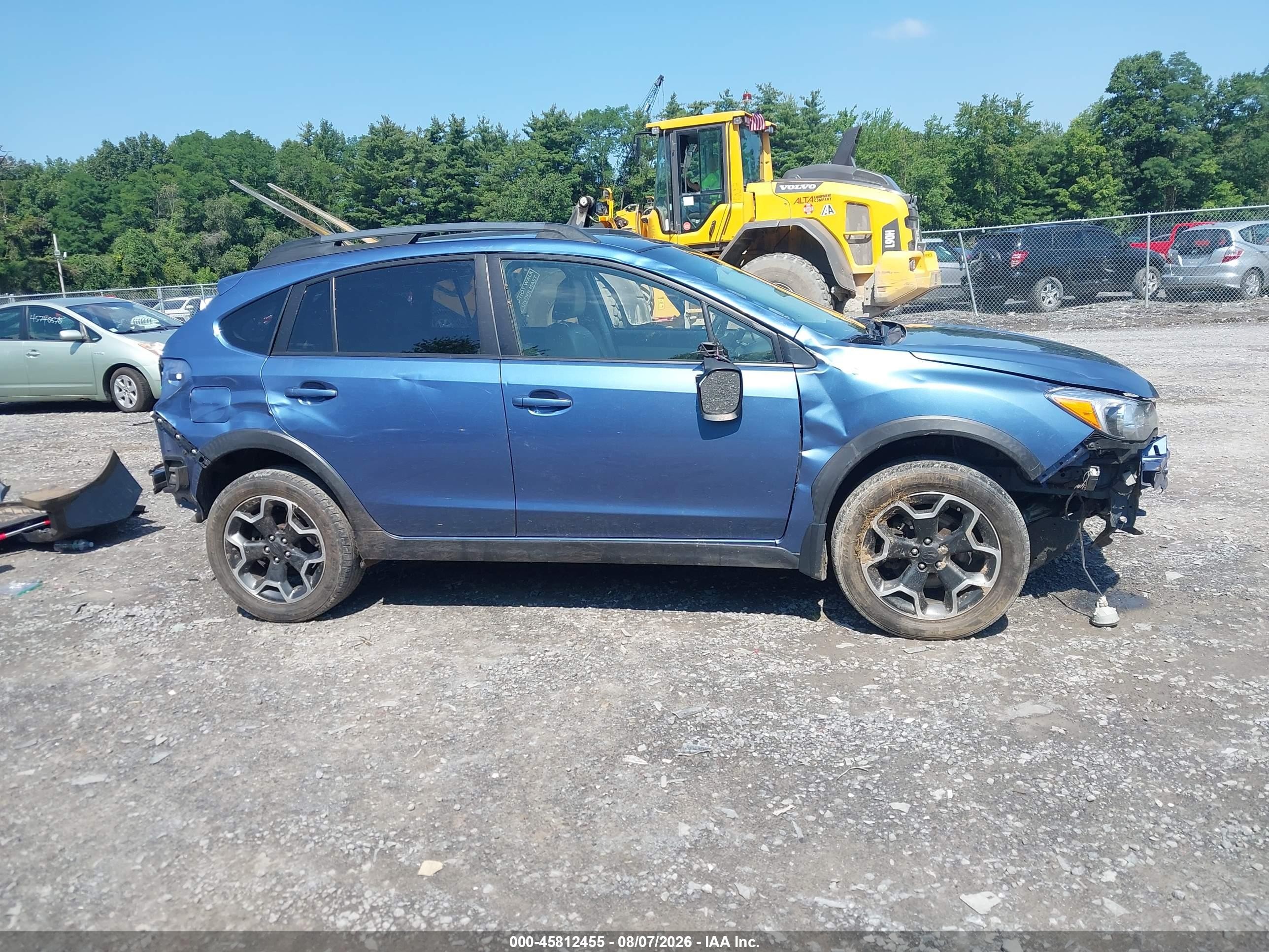 2014 Subaru Xv Crosstrek 2.0i Limited Blue vin: JF2GPAGC6EH205185