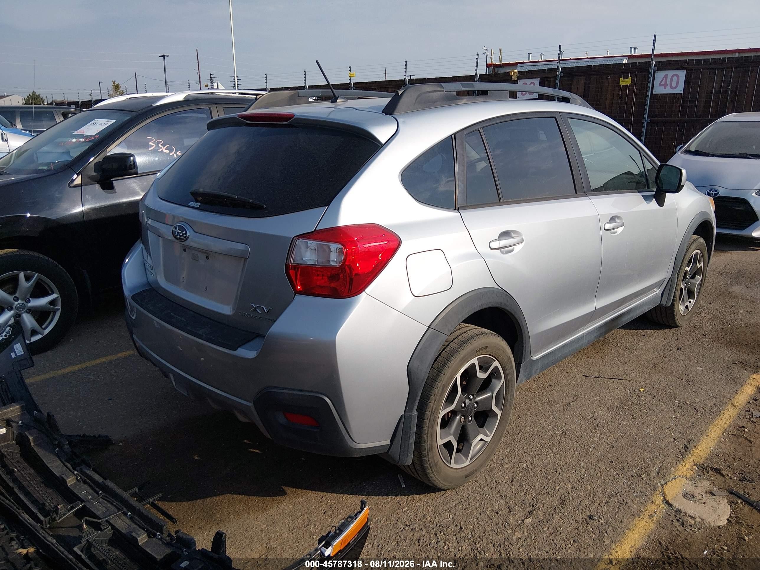 2014 Subaru Xv Crosstrek 2.0i Limited Blue vin: JF2GPAGC6EH324905