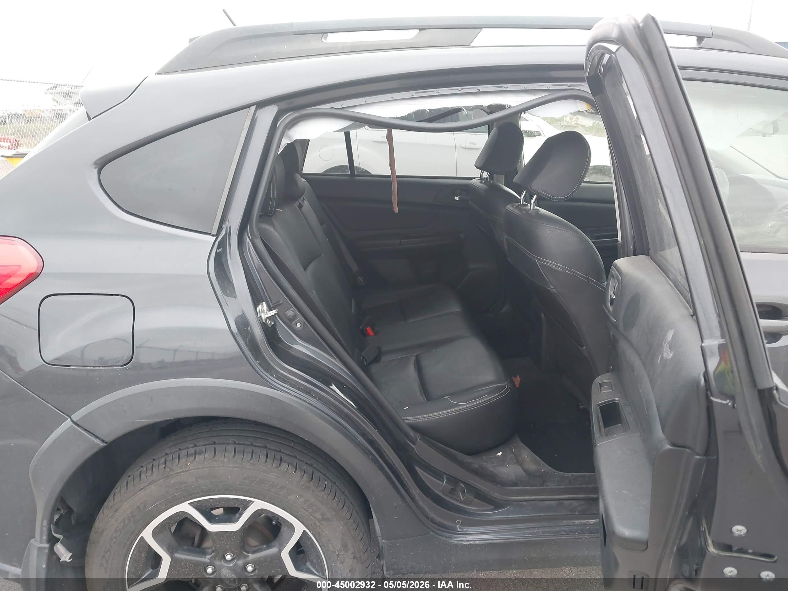 2014 Subaru Xv Crosstrek 2.0i Limited Black vin: JF2GPAGC6EH348749