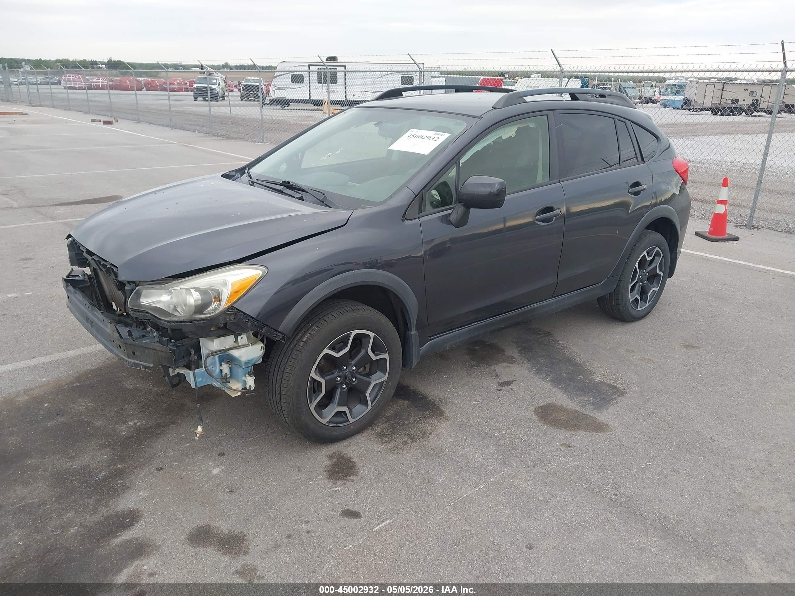 2014 Subaru Xv Crosstrek 2.0i Limited Black vin: JF2GPAGC6EH348749