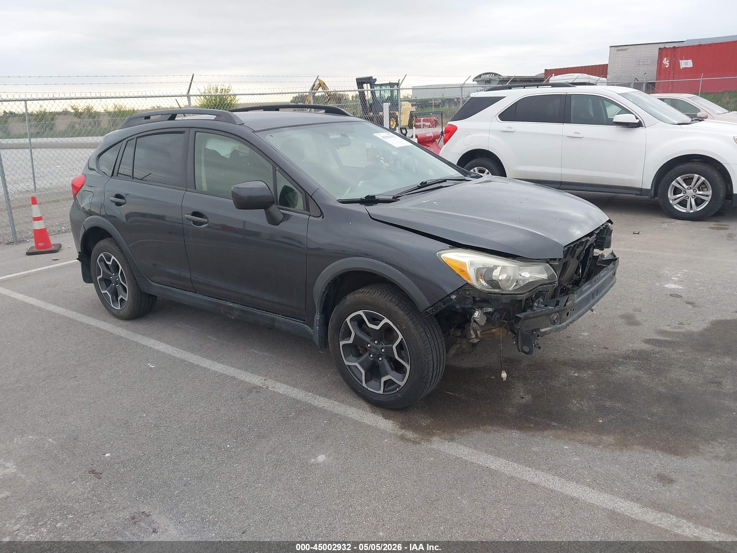 2014 Subaru Xv Crosstrek 2.0i Limited Black vin: JF2GPAGC6EH348749