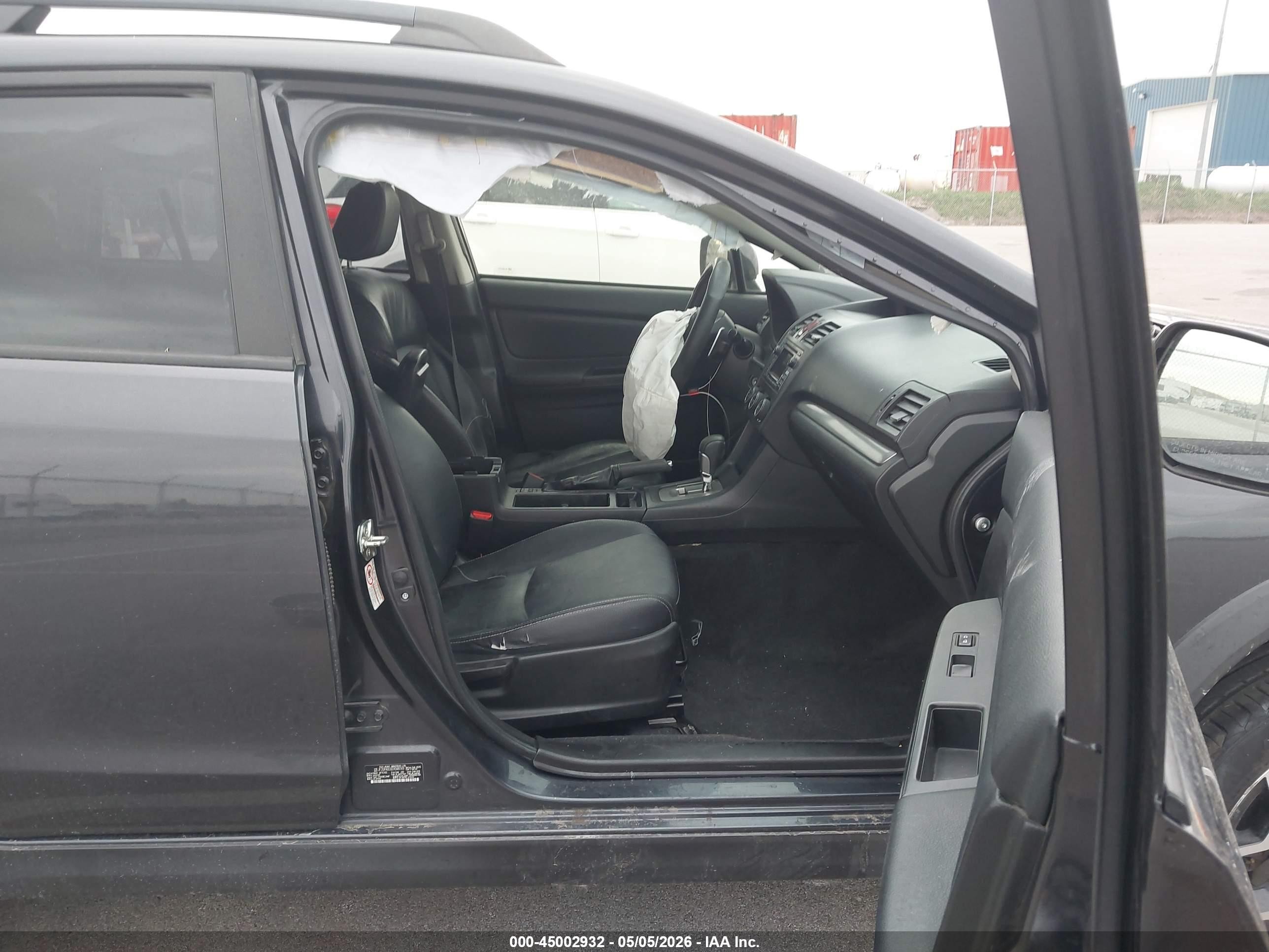 2014 Subaru Xv Crosstrek 2.0i Limited Black vin: JF2GPAGC6EH348749