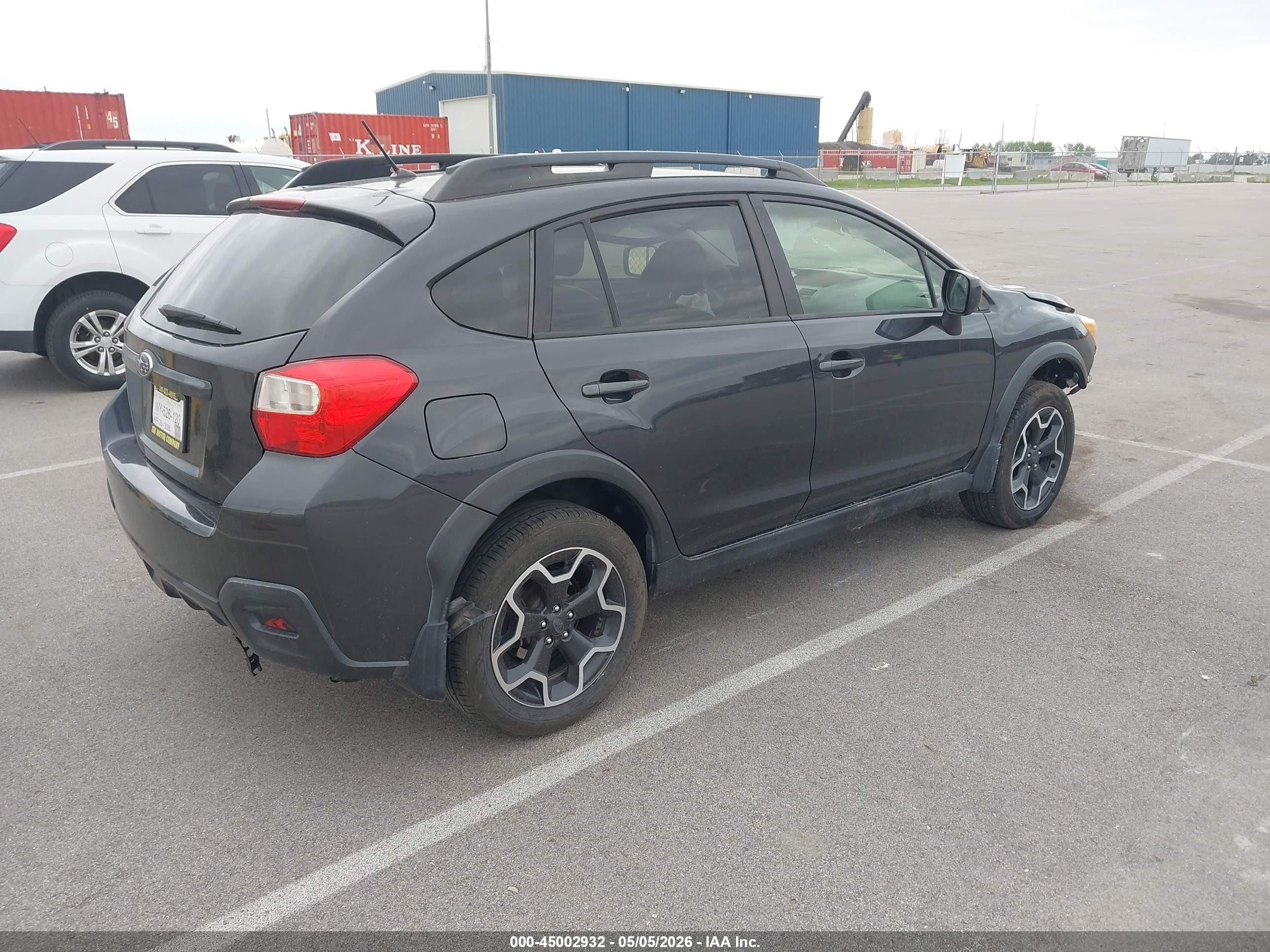 2014 Subaru Xv Crosstrek 2.0i Limited Black vin: JF2GPAGC6EH348749