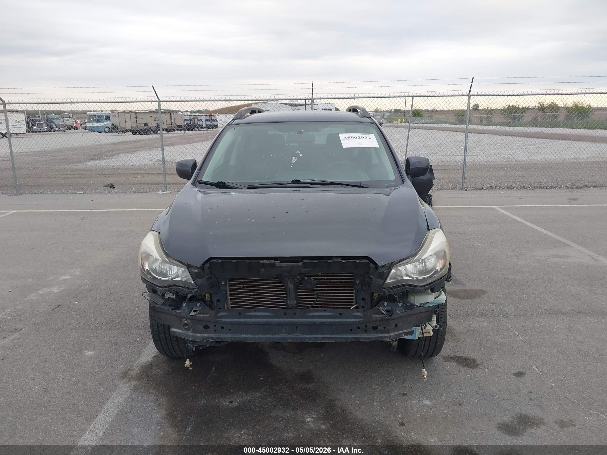 2014 Subaru Xv Crosstrek 2.0i Limited Black vin: JF2GPAGC6EH348749