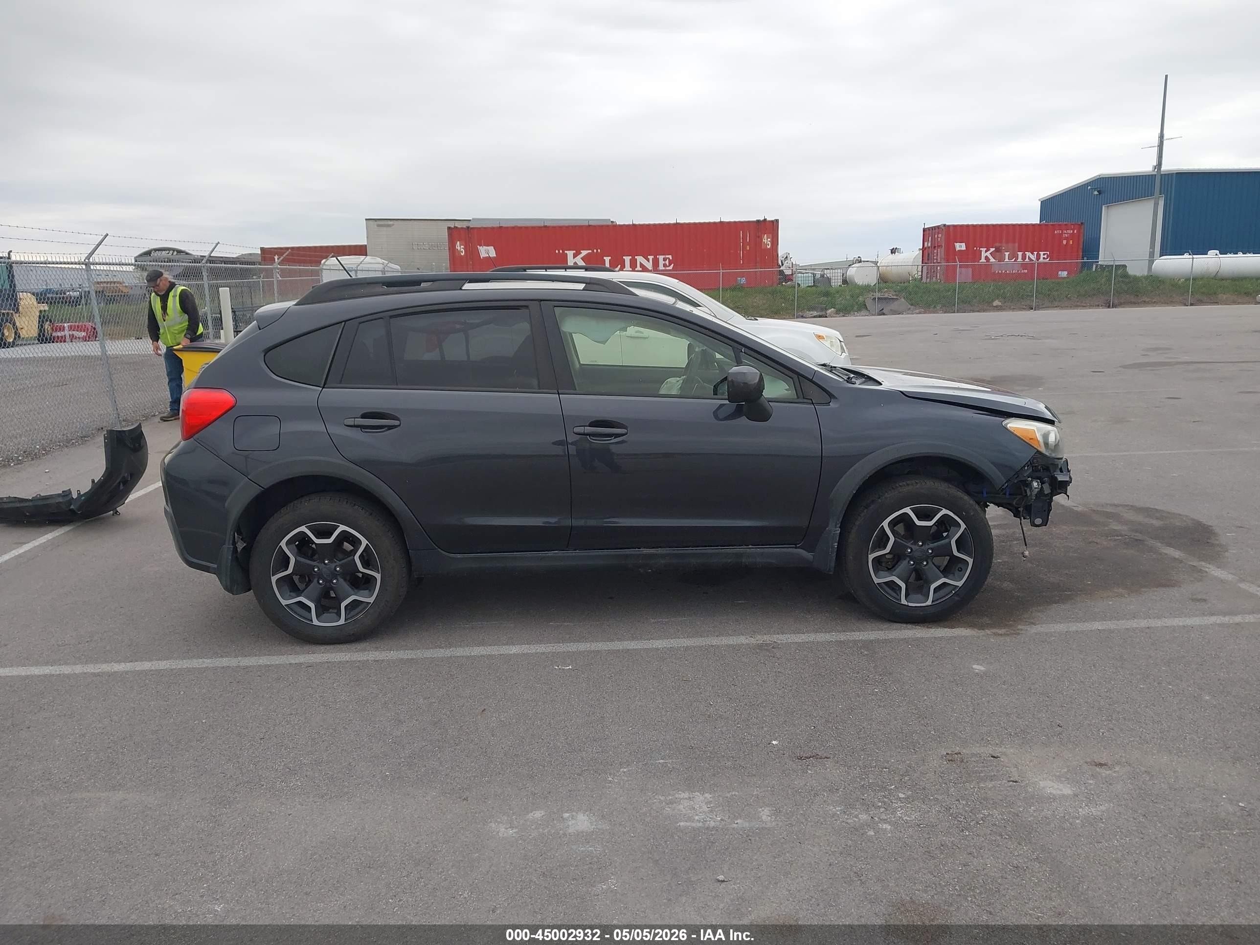 2014 Subaru Xv Crosstrek 2.0i Limited Black vin: JF2GPAGC6EH348749