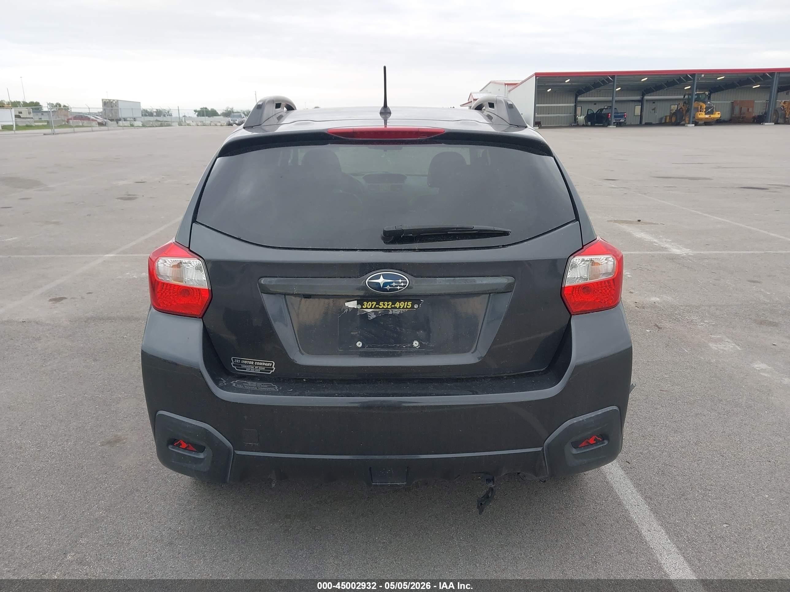 2014 Subaru Xv Crosstrek 2.0i Limited Black vin: JF2GPAGC6EH348749