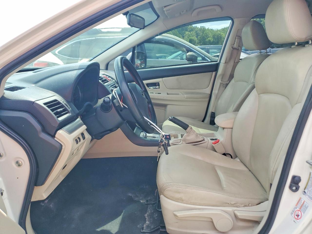 2013 Subaru Xv Crosstrek 2.0 Limited White vin: JF2GPAGC7D2209666
