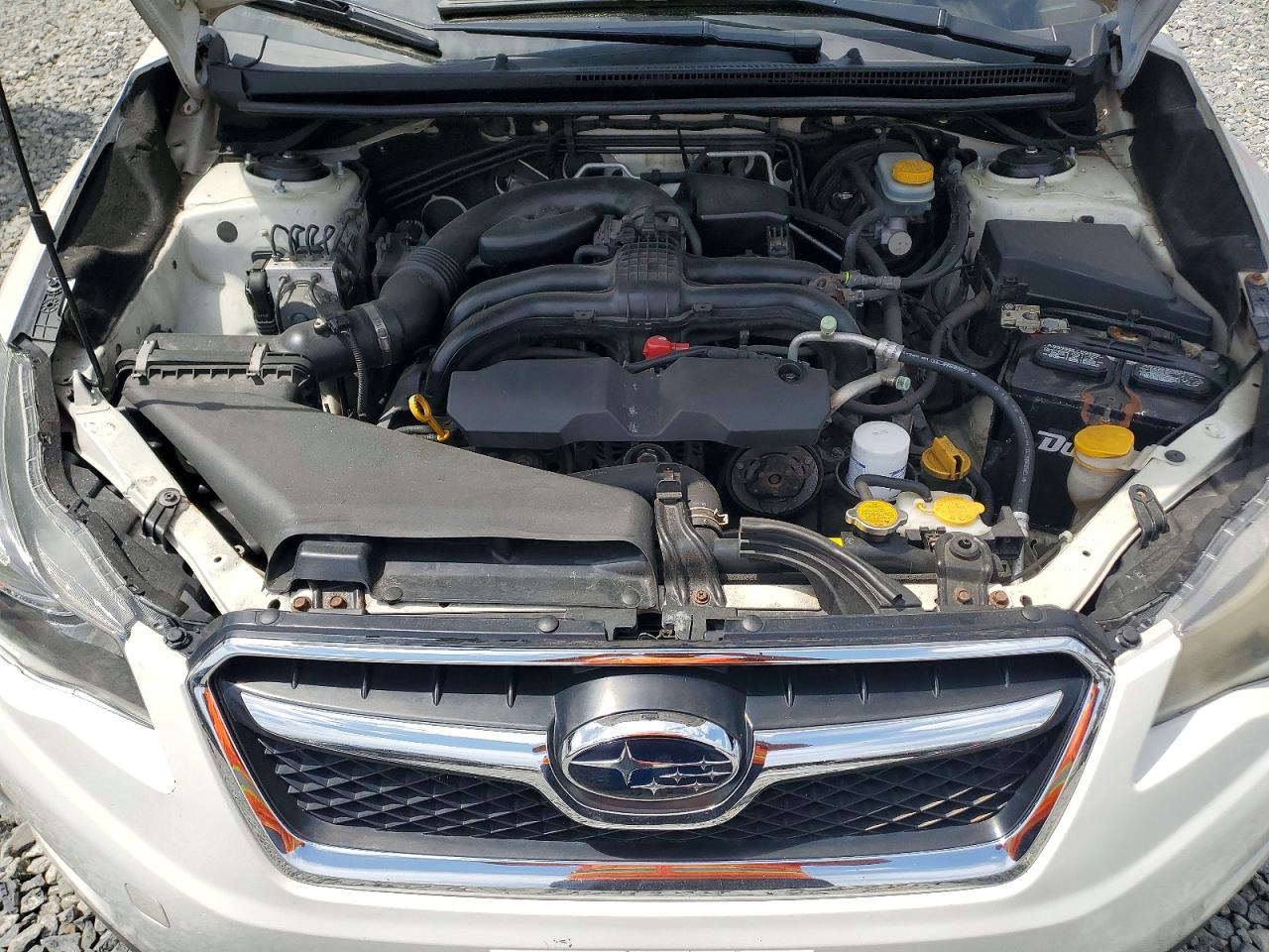 2013 Subaru Xv Crosstrek 2.0 Limited White vin: JF2GPAGC7D2209666