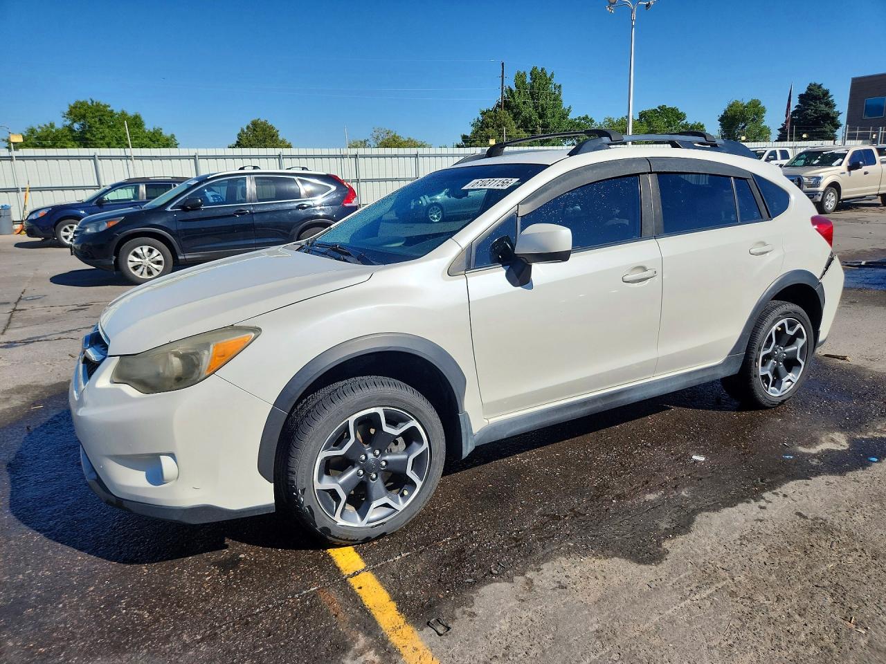 2013 Subaru Xv Crosstrek 2.0 Limited White vin: JF2GPAGC7D2808261