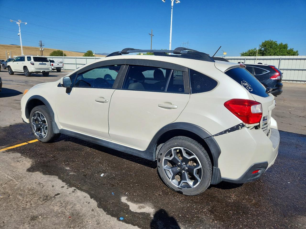 2013 Subaru Xv Crosstrek 2.0 Limited White vin: JF2GPAGC7D2808261