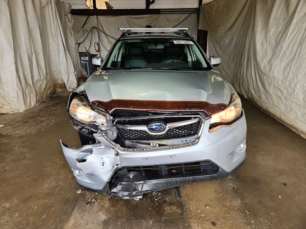 2013 Subaru Xv Crosstrek 2.0 Limited Silver vin: JF2GPAGC7D2858626